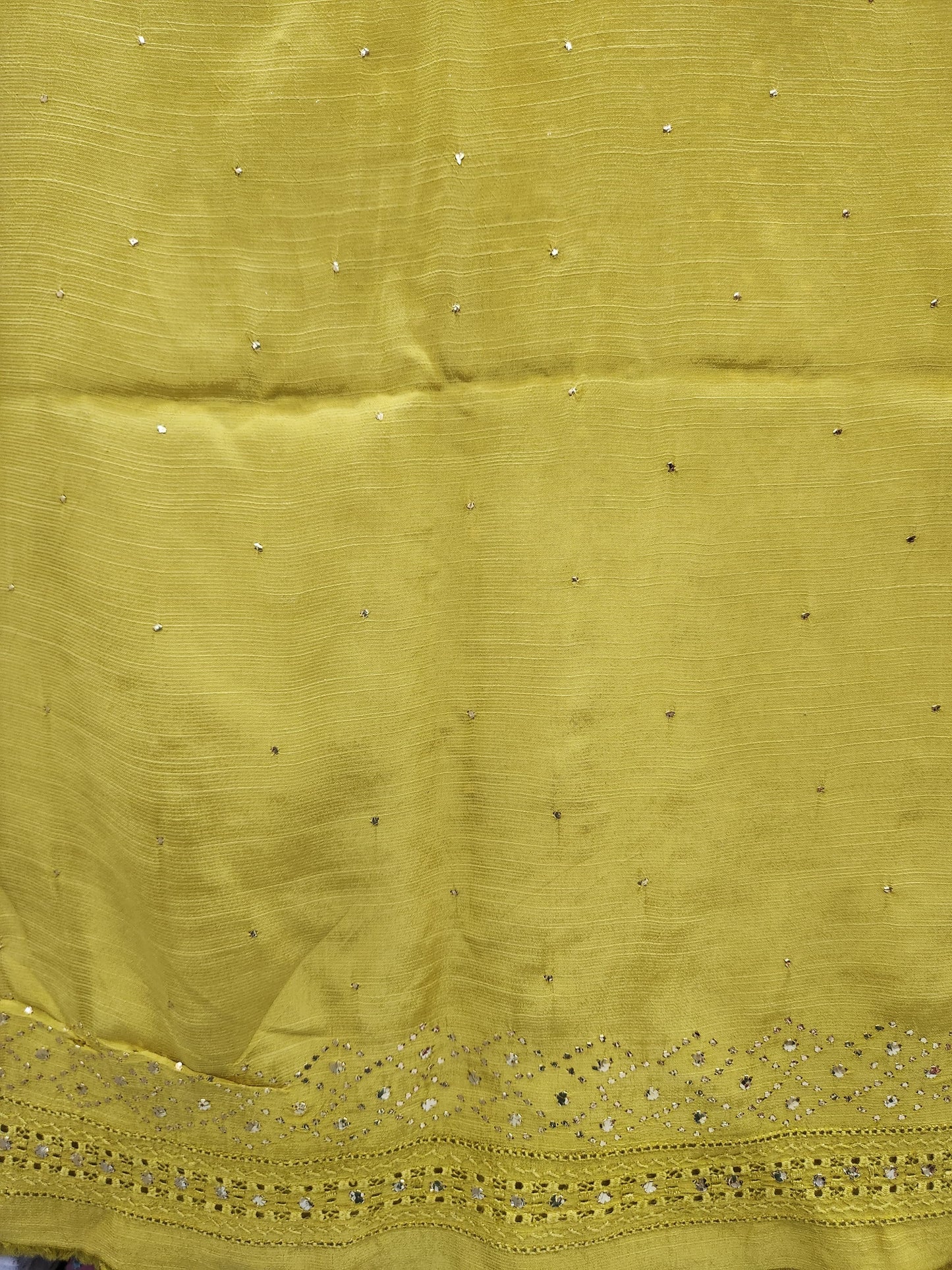 Dhani Green Tarkashi Raw Silk Shirt