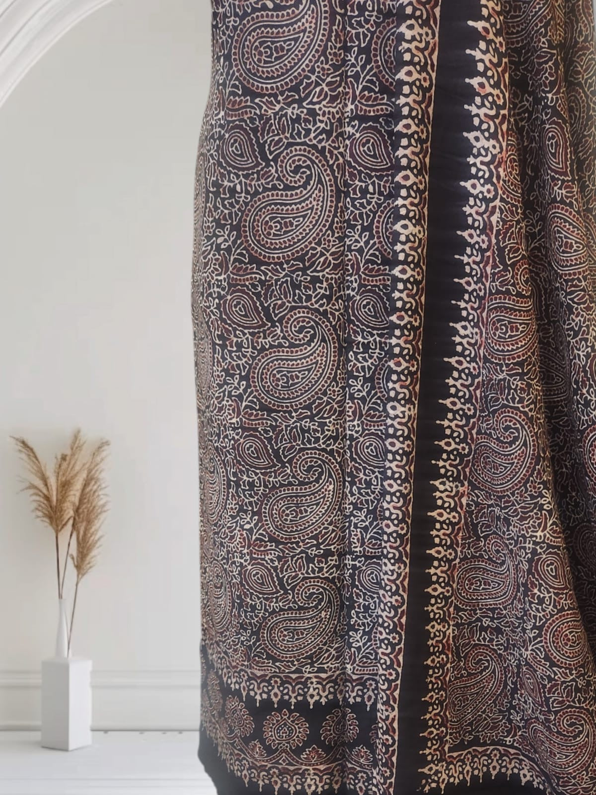 Linen Natural dyes 2pc Shirt and Duppatta