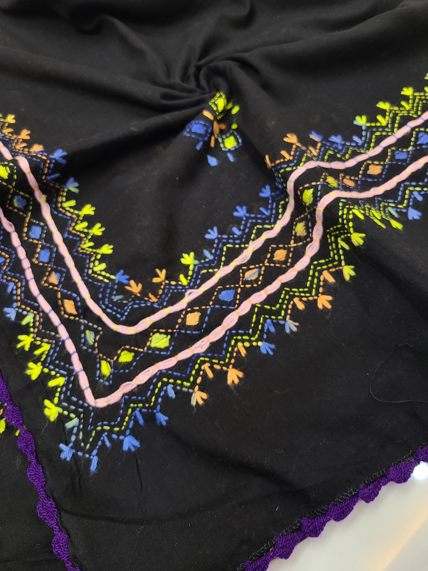 Pure Lawn hand Embroidered Chadar