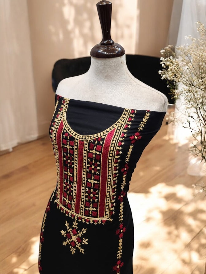 Sale wali lawn shirt special Black shade