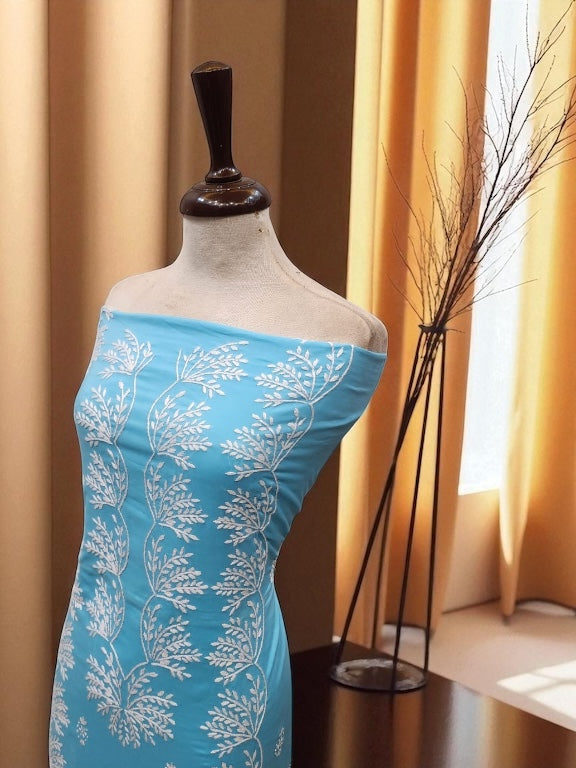 Sale wali lawn shirt Sky Blue shade