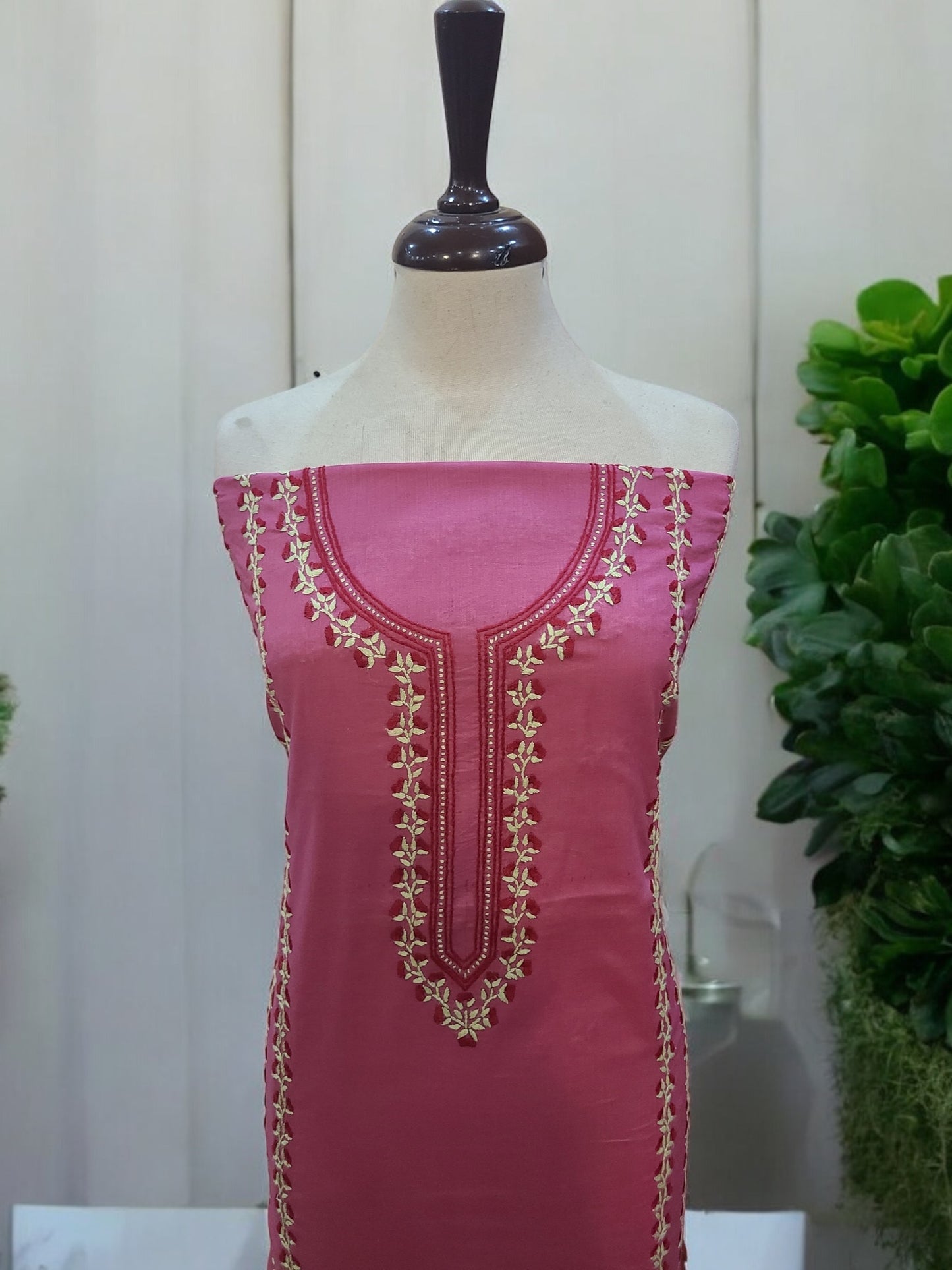 2pc Lawn Hand Embroidered Kurta Style