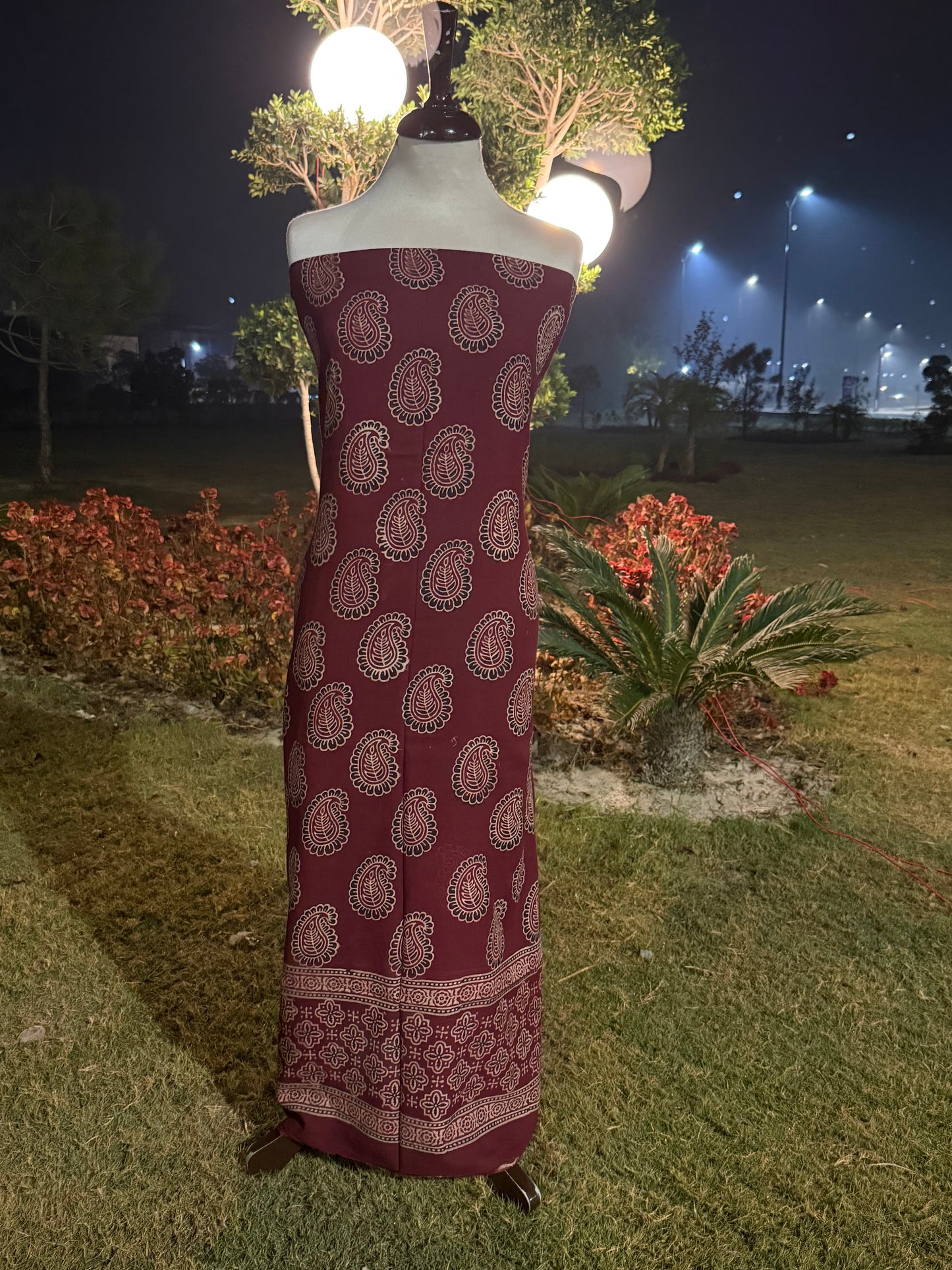 Lawn Natural dyed Shirt and Dupatta