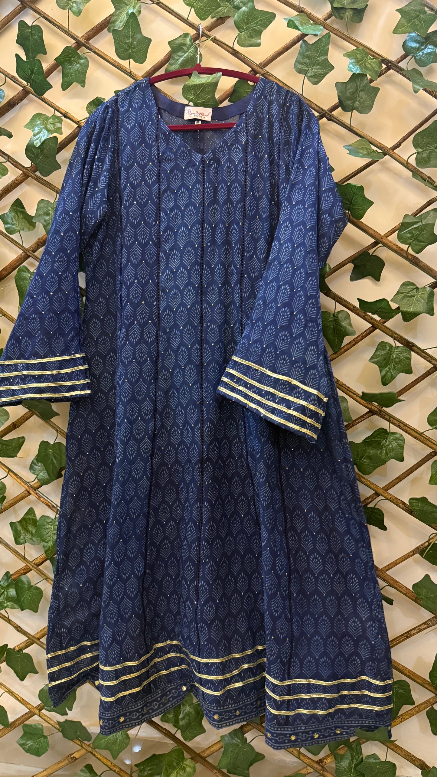 Large size long Dress Lawn
