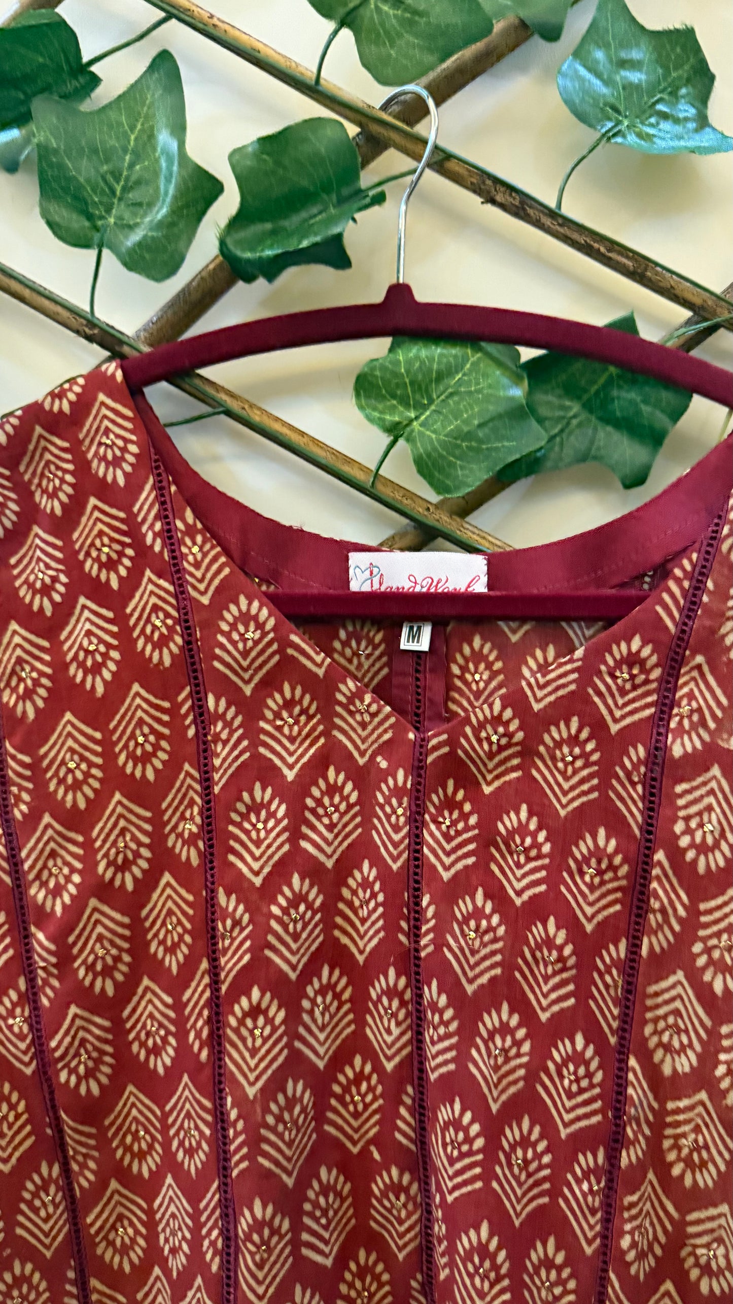 Medium Size Long dress lawn