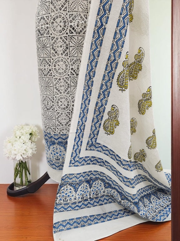 Block print 2pc lawn