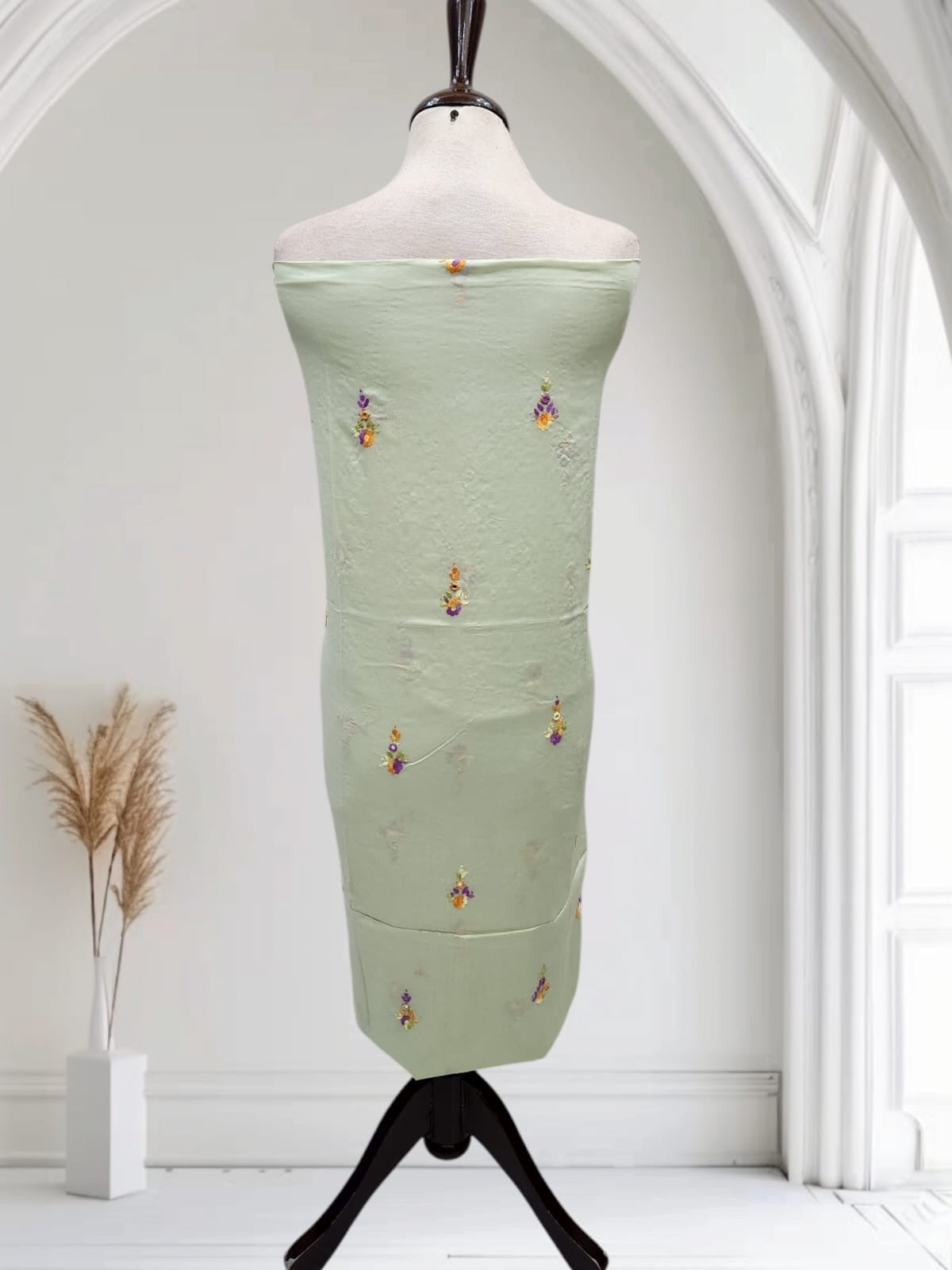 Best for Amma lawn hand embroidered shirt