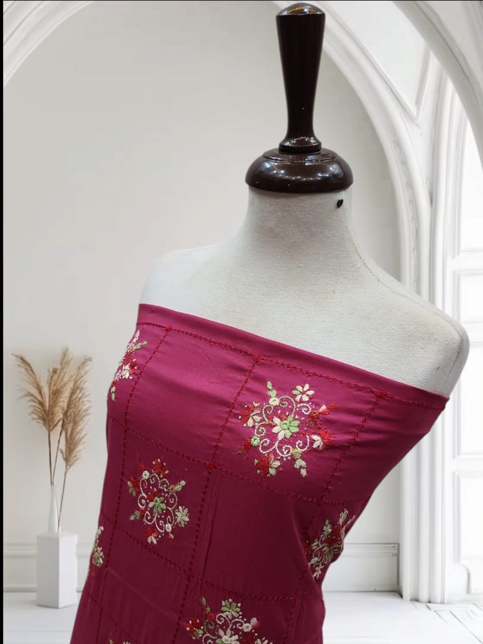 Tarkashi Box Lawn Shirt