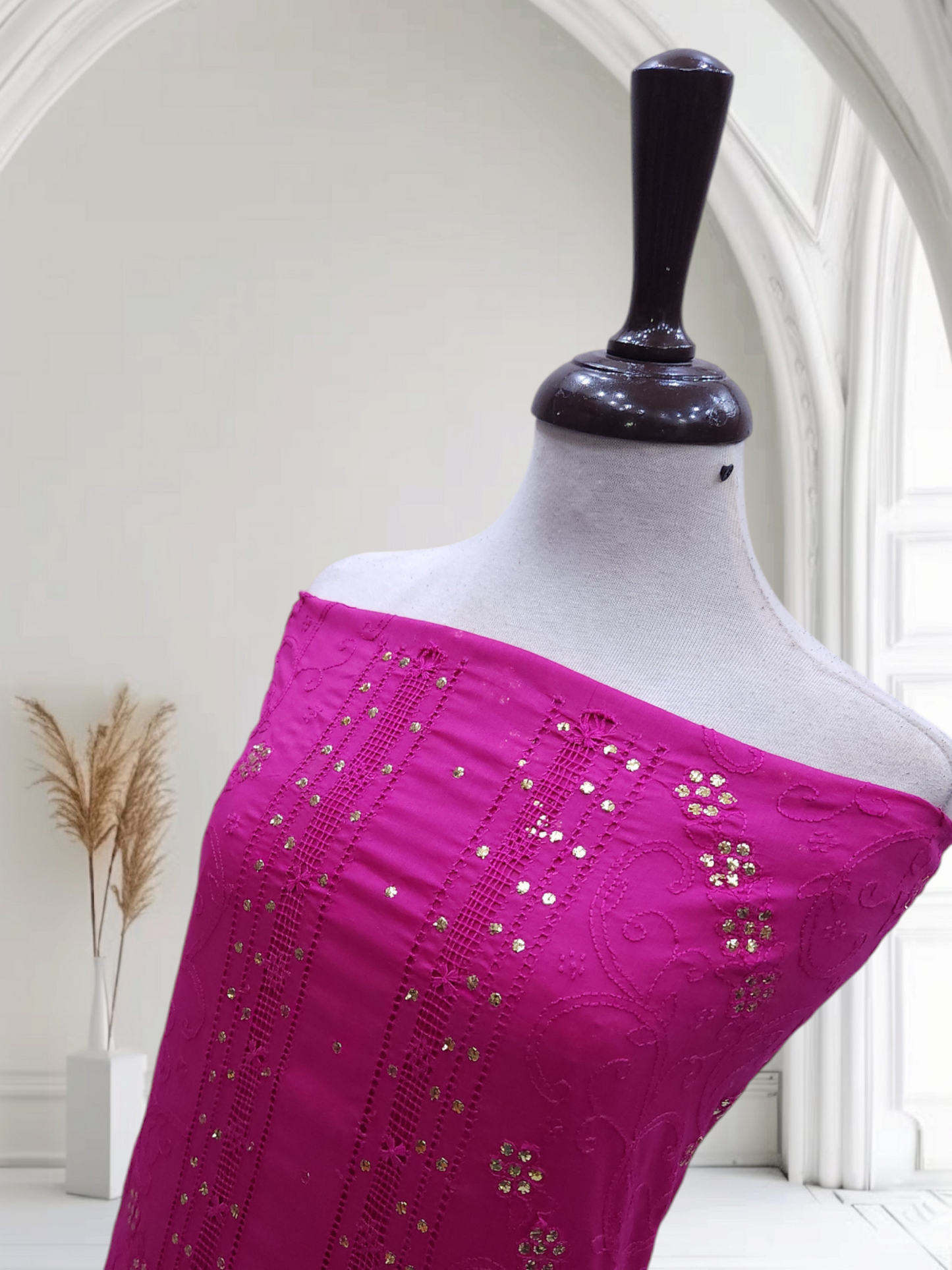 Chikankari With Mukesh Lawn 2pc