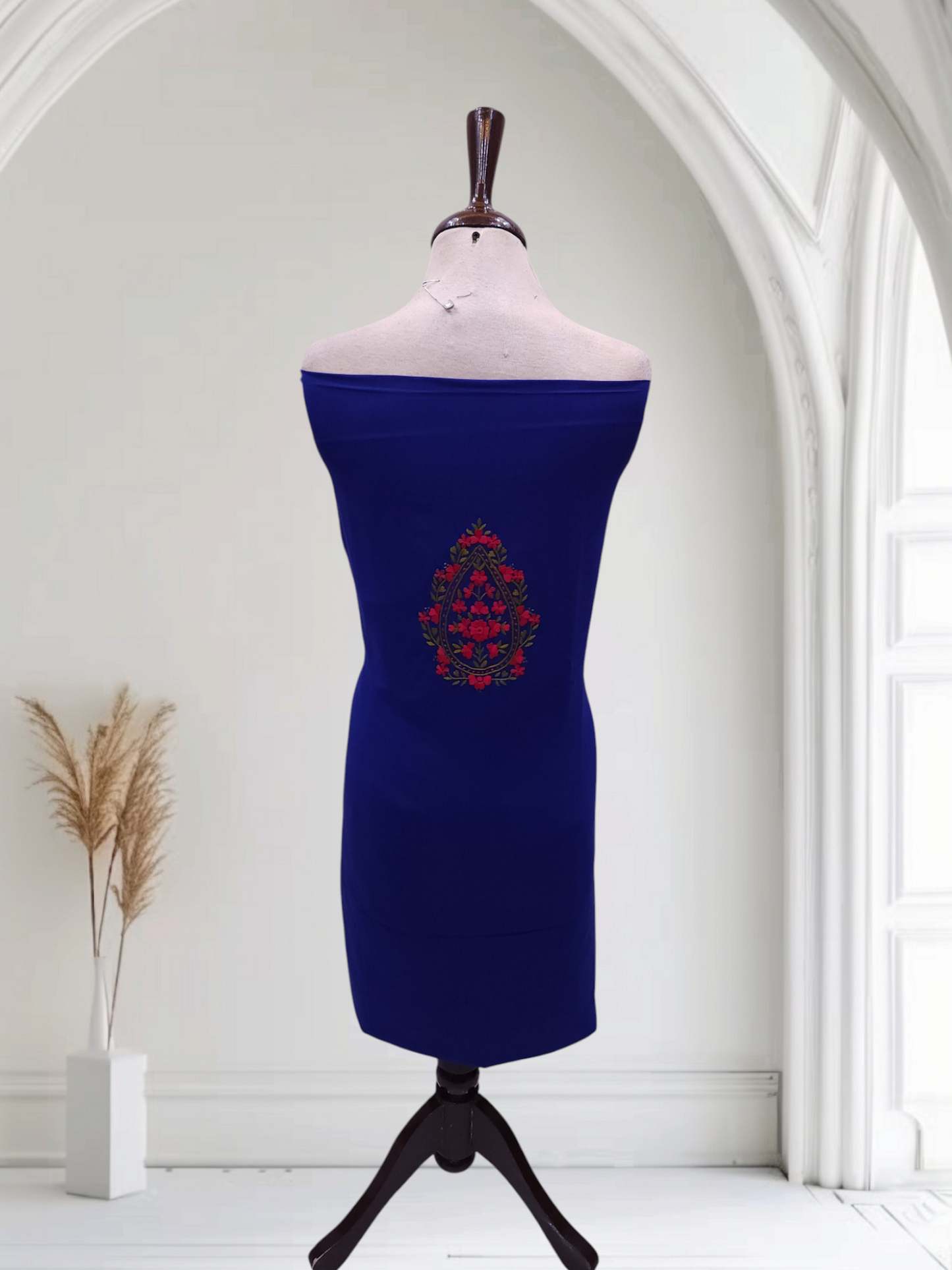 Blue Marina Tarkashi shirt & trouser