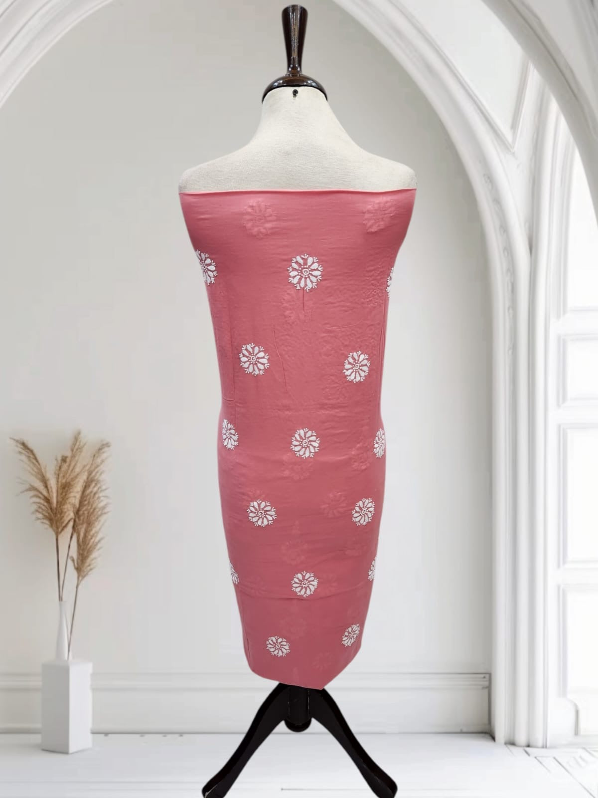 Lawn hand embroidered shirt