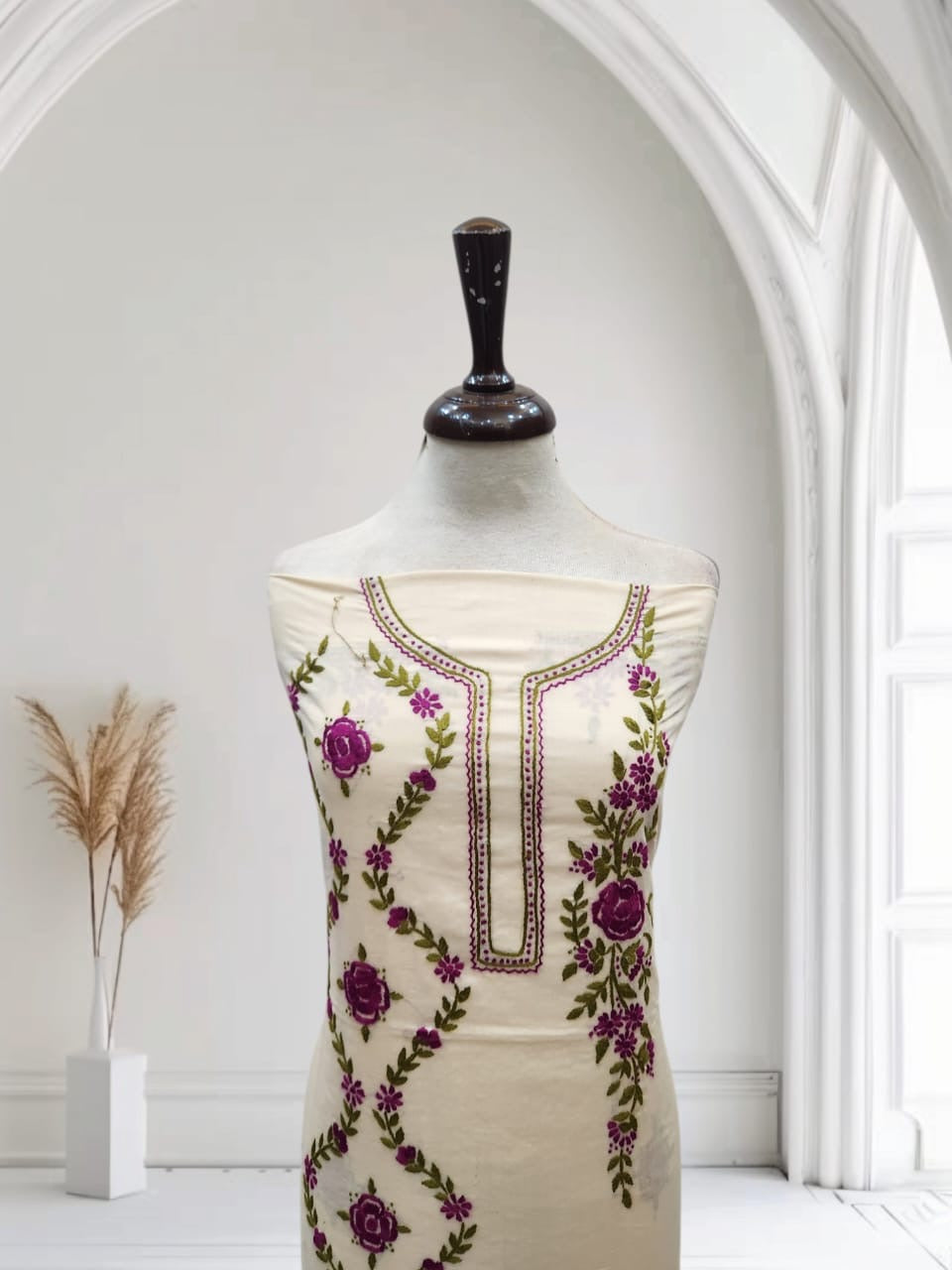 Lawn hand embroidered budget shirt