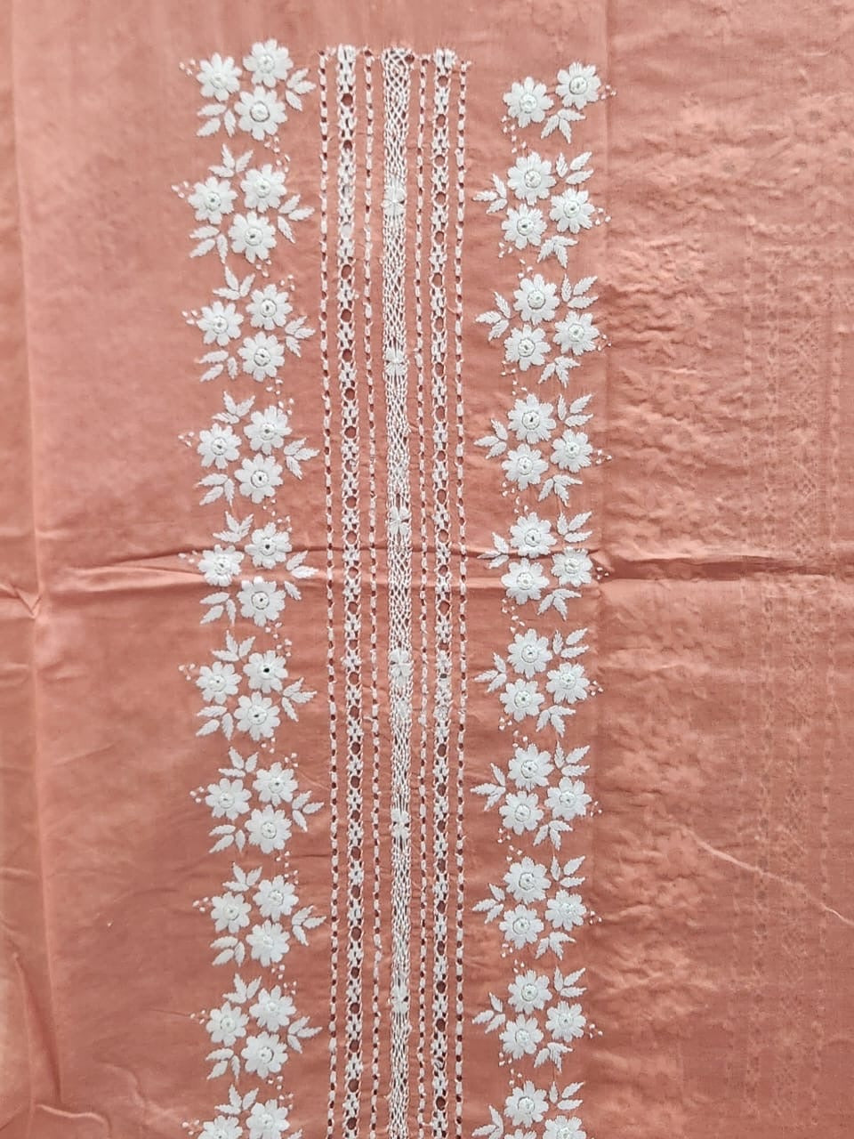 Tarkashi lawn hand embroidered shirt