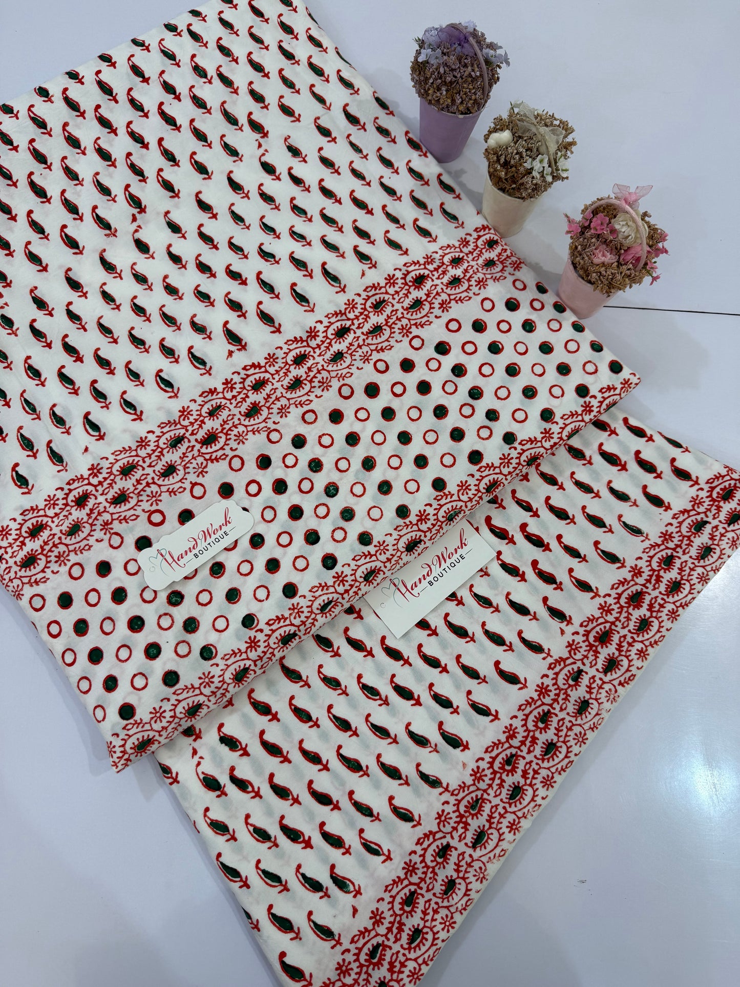 Linen Handmade Block Print Shirt and Trouser