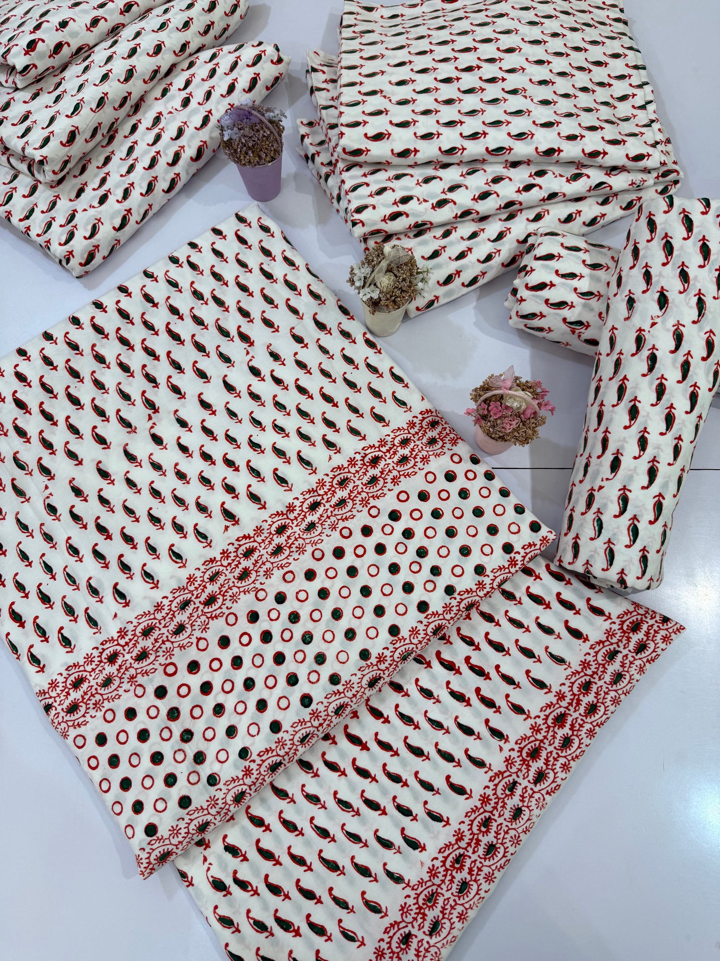 Linen Handmade Block Print Shirt and Trouser