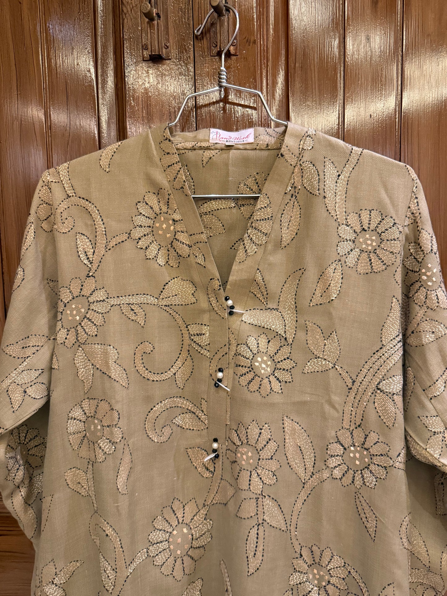 Pashmina Kanthakari Large size Kurta
