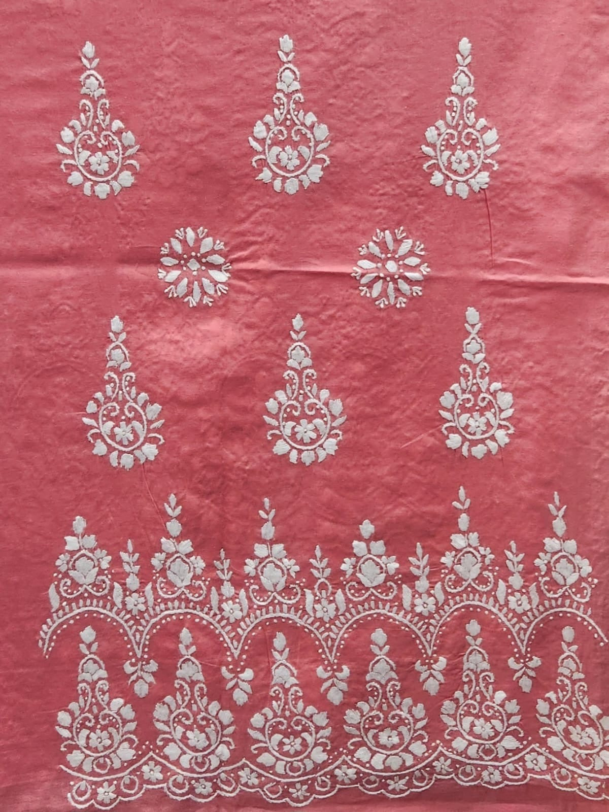Generations base hand embroidered lawn shirt