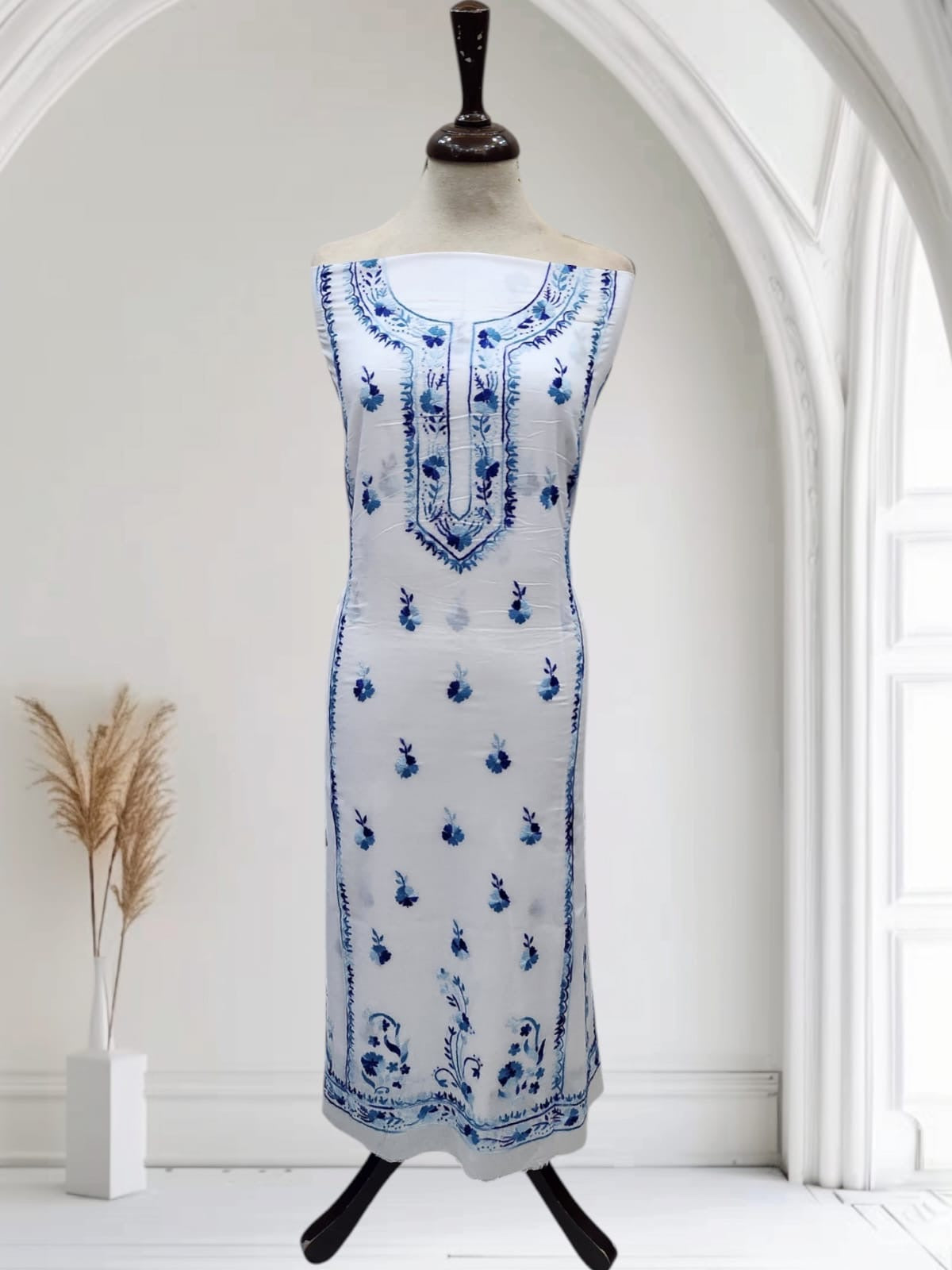 Premier style Lawn hand embroidered shirt