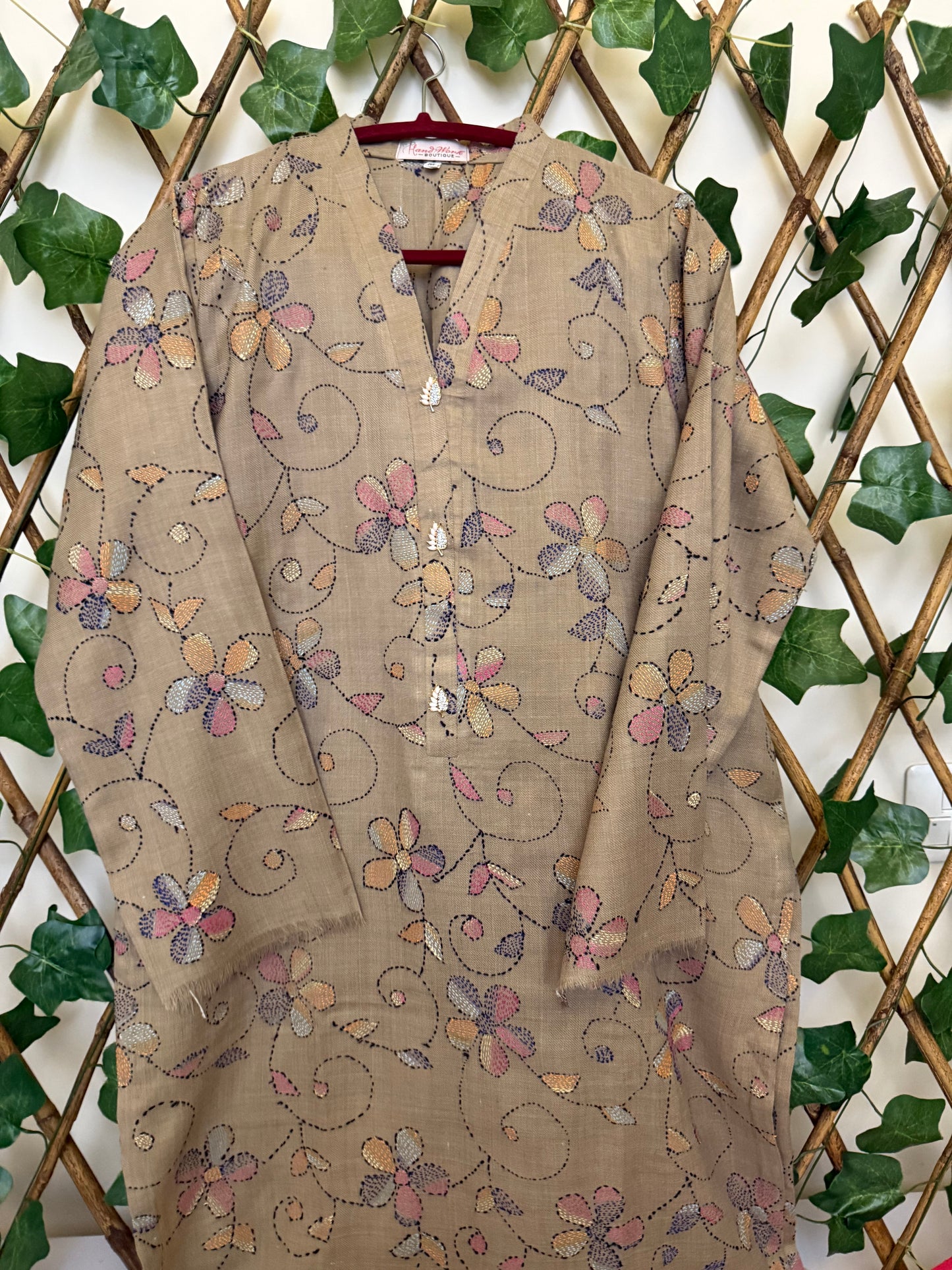 Unicorn 🦄 Shade pashmina kantha kurta size Medium