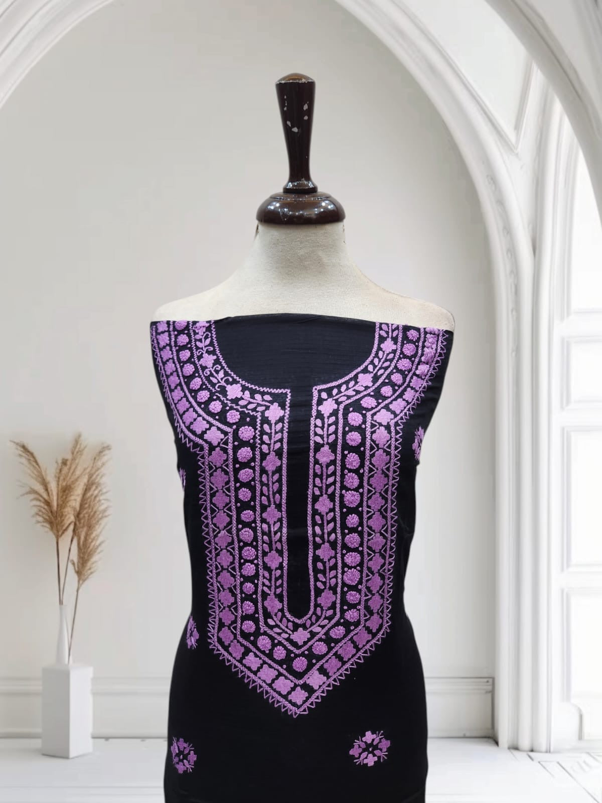 Gul e sitta doria lawn shirt hand embroidered