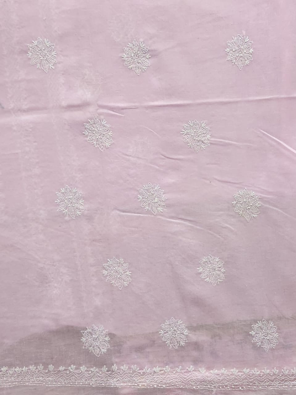 Kanthakari lawn hand embroidered shirt