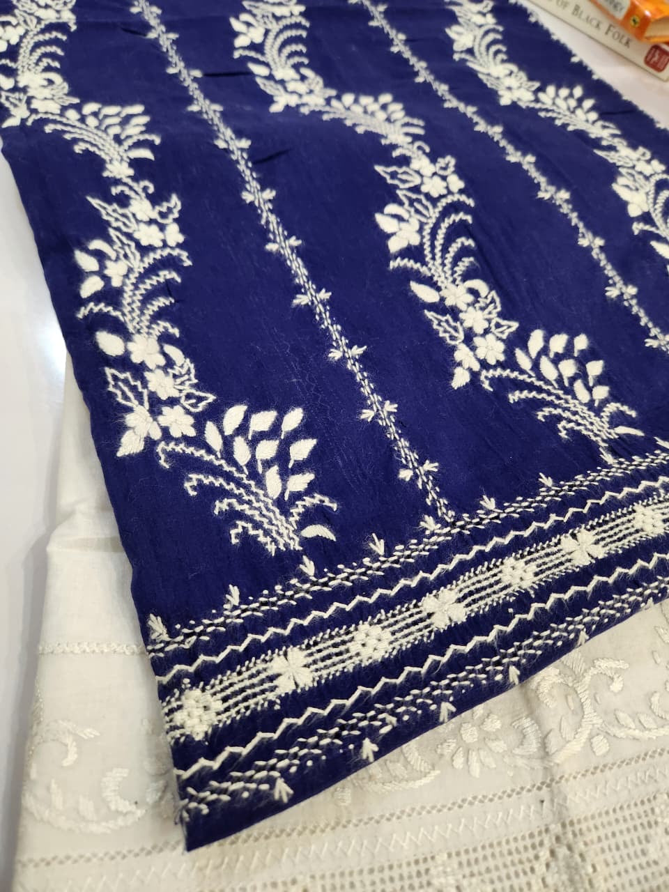 Lawn Tarkashi shirt with lawn tarkashi Trouser