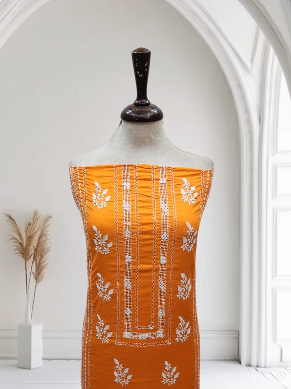 Tarkashi lawn hand embroidered shirt