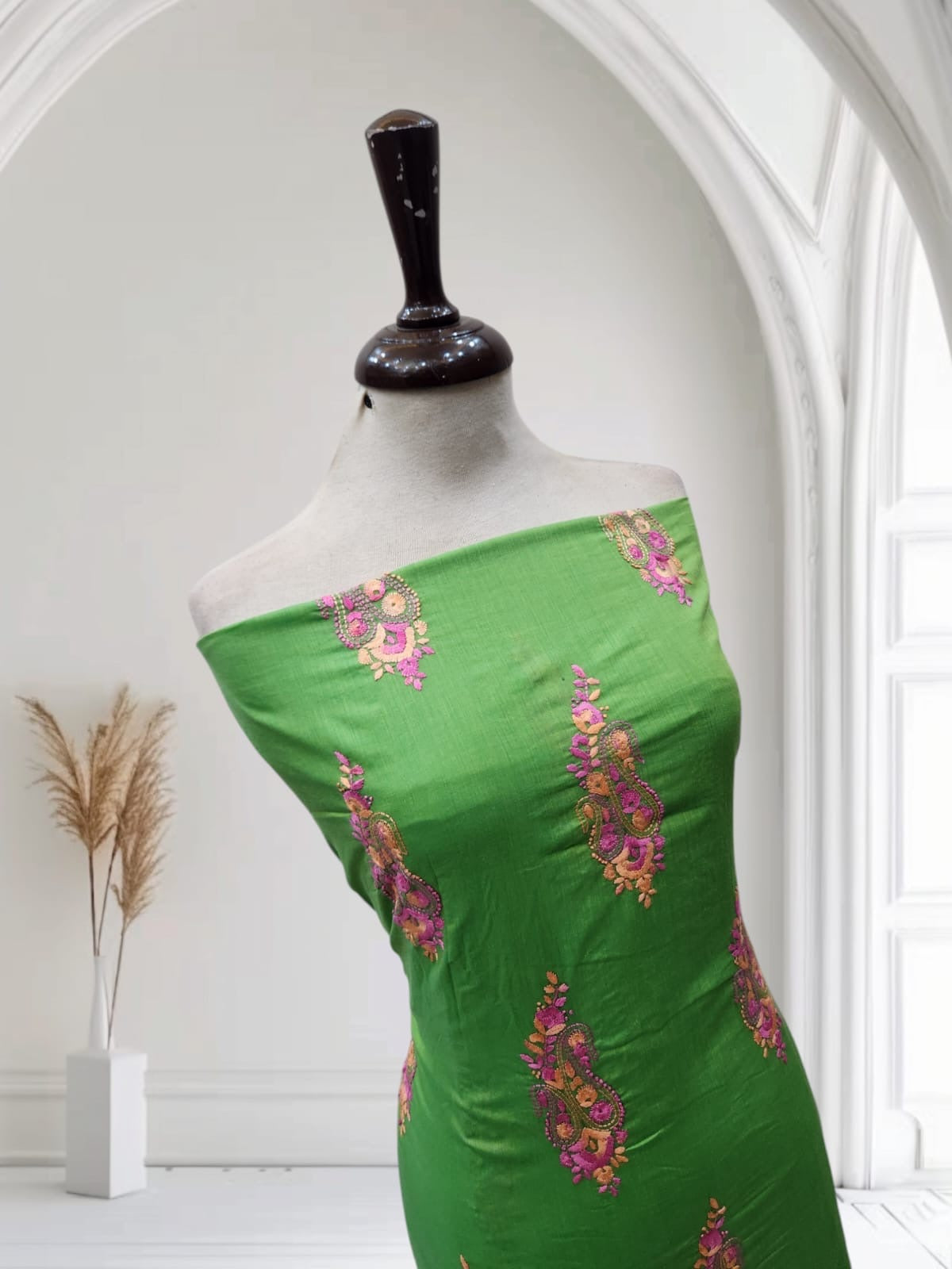 Branded Lawn hand embroidered shirt