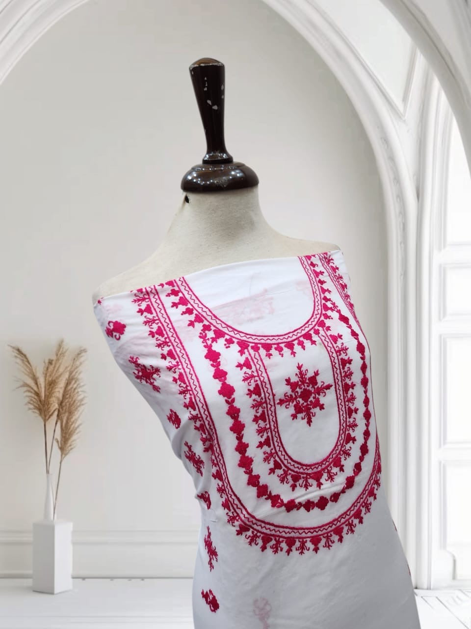 Gull E Sitta Lawn hand embroidered shirt