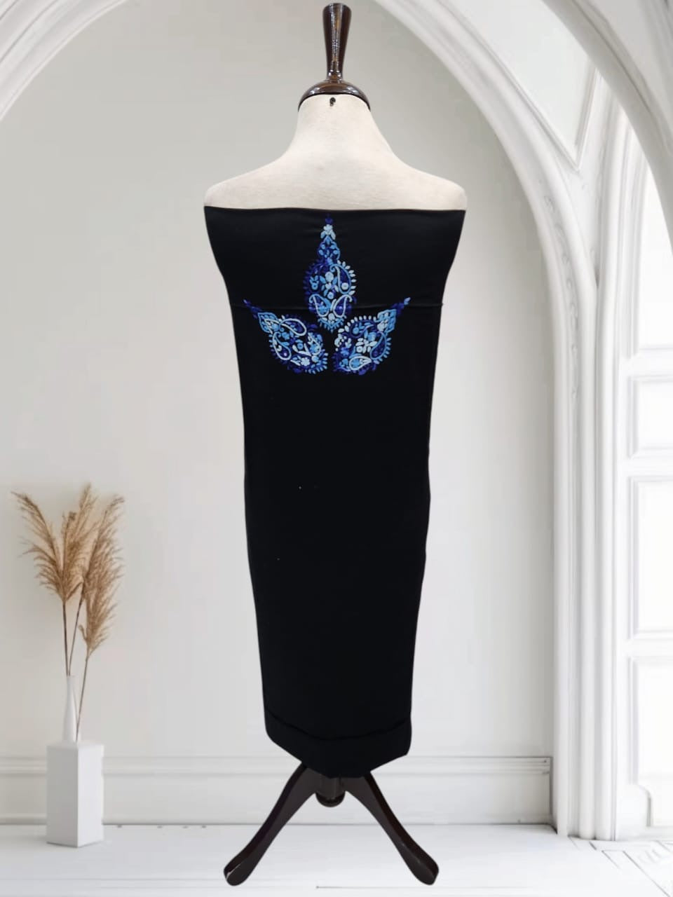 Tarkashi lawn hand embroidered shirt