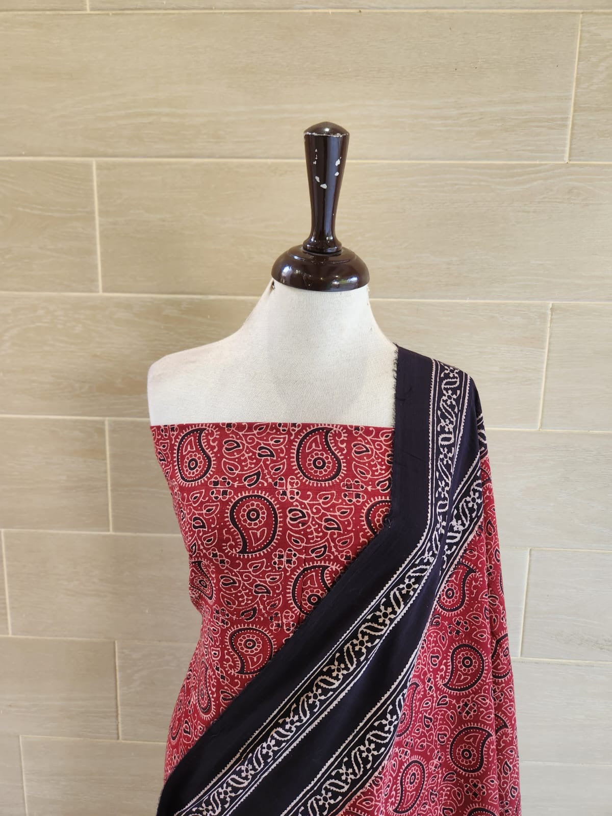 Lawn natural dyed Shirt and dupatta
