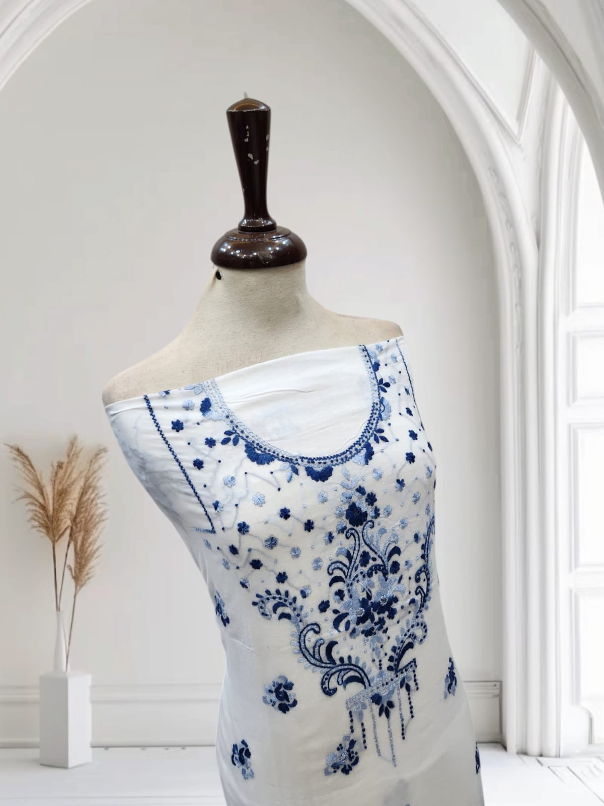 Premium Design Lawn hand embroidered shirt
