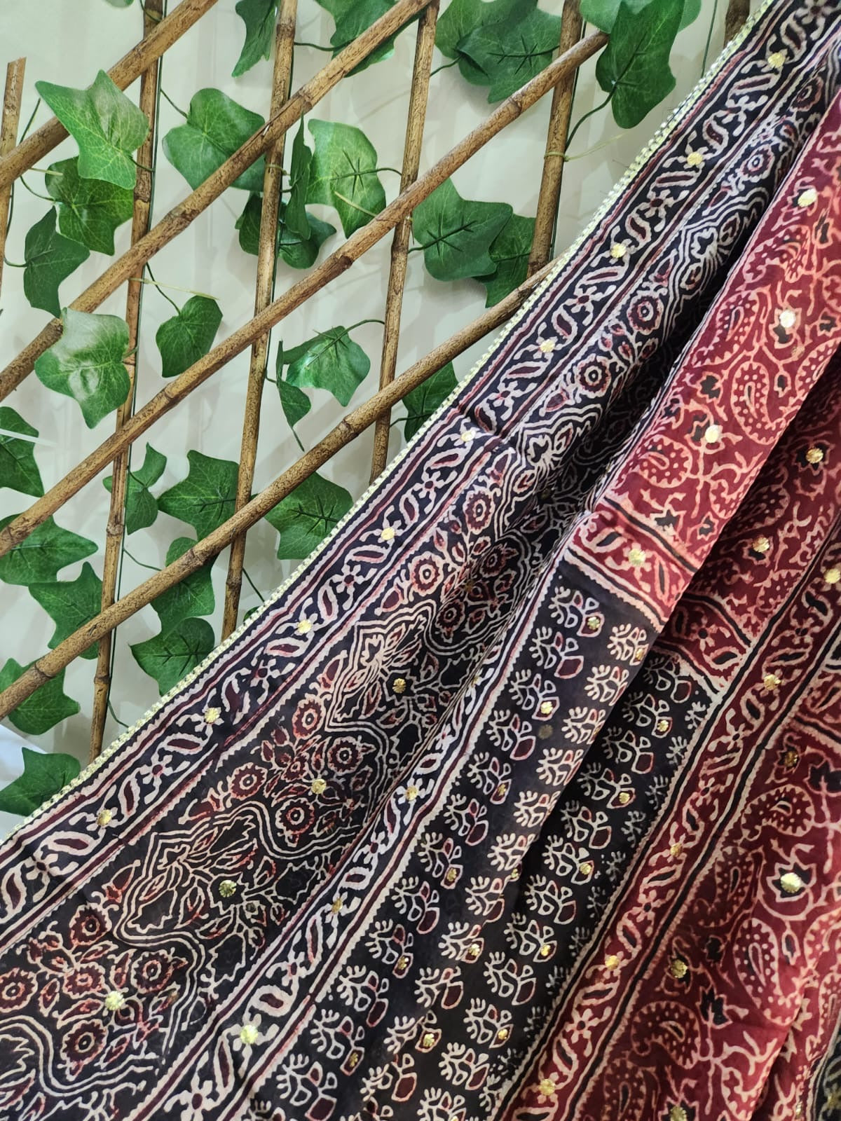 Medium Silk Dupatta with Mukesh (advance payment)