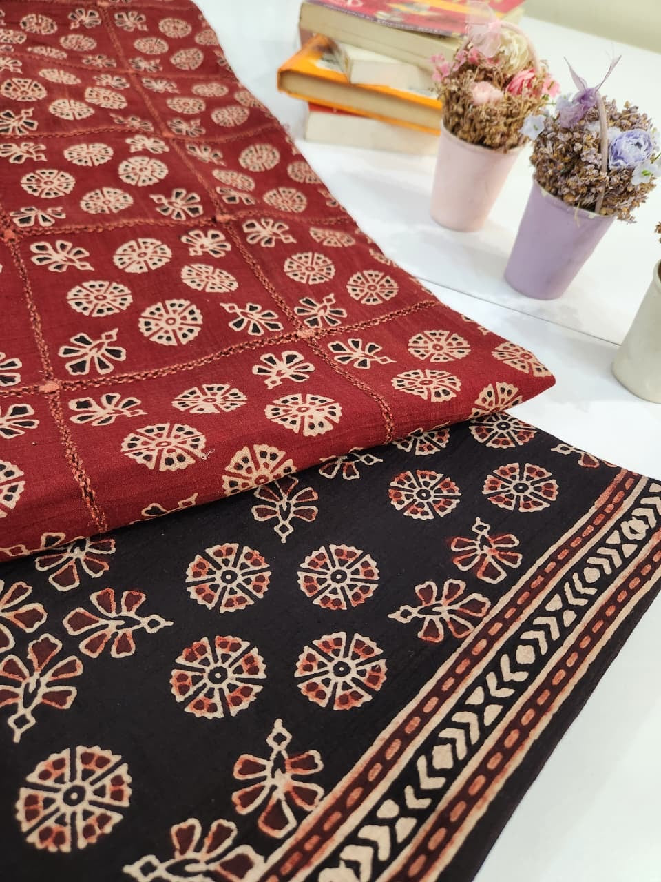 Tarkashi with Natural dyed lawn Shirt & Trouser