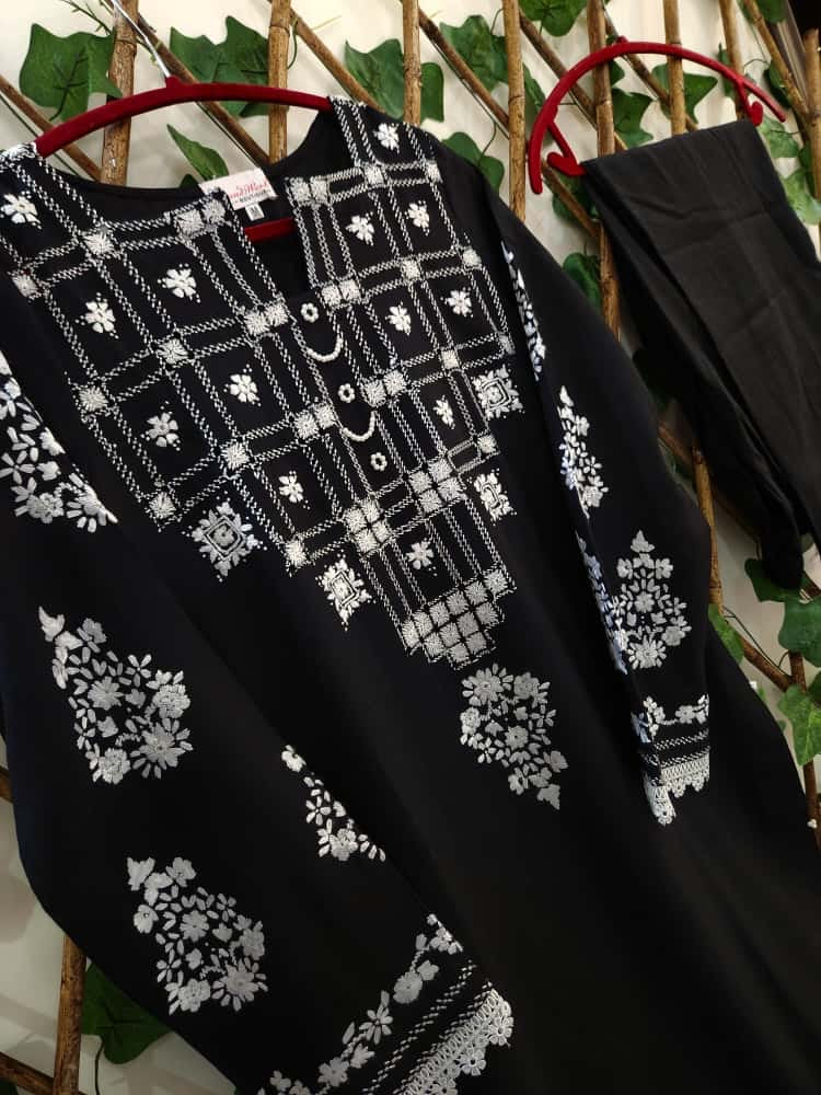 Texture Russian linen stitched size Large