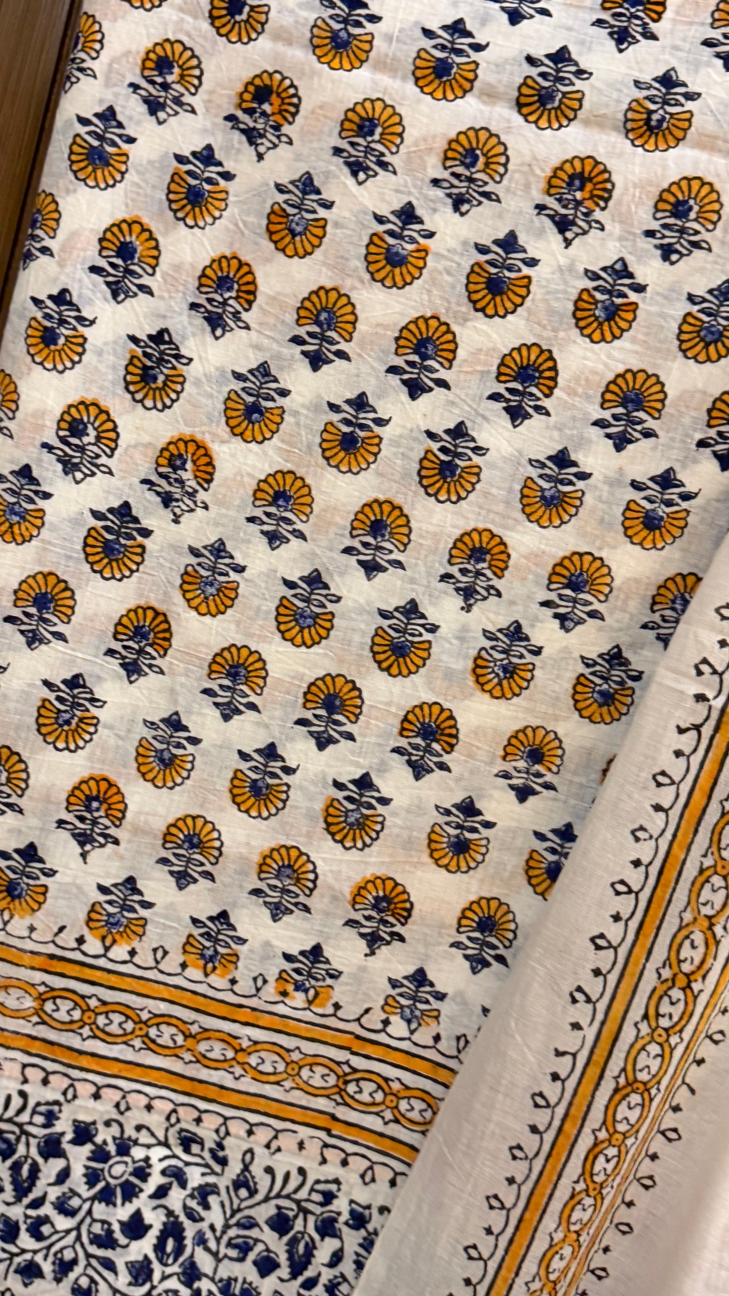 Exclusive Limited Edition lawn block print shirt dupatta