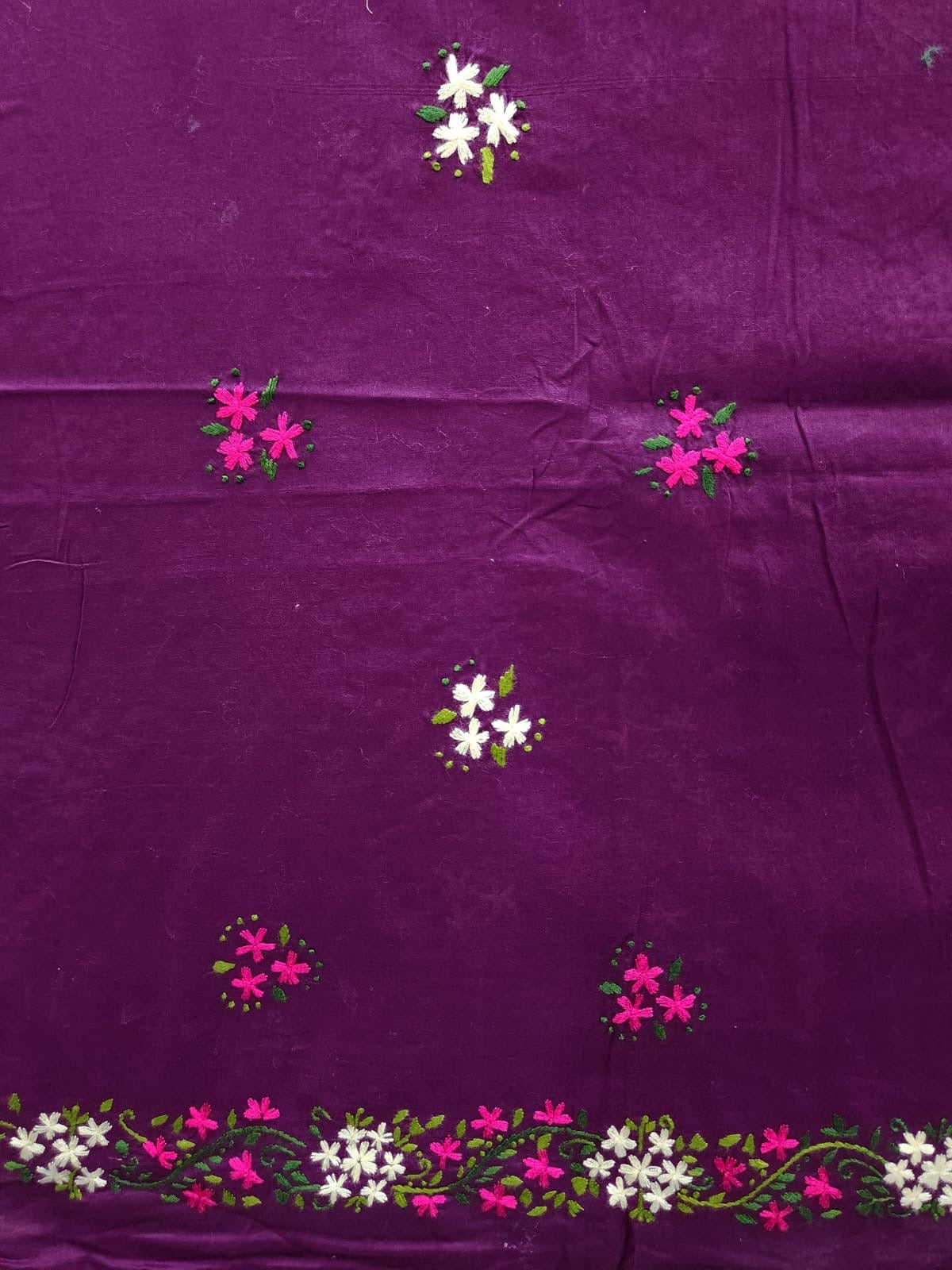 Lawn hand embroidered premium shirt