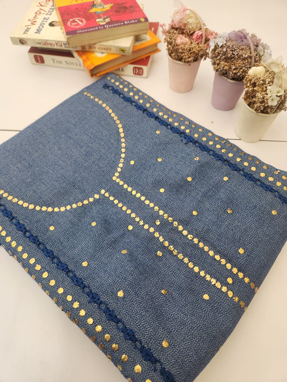 Linen Tarkashi with Mukesh shirt trouser