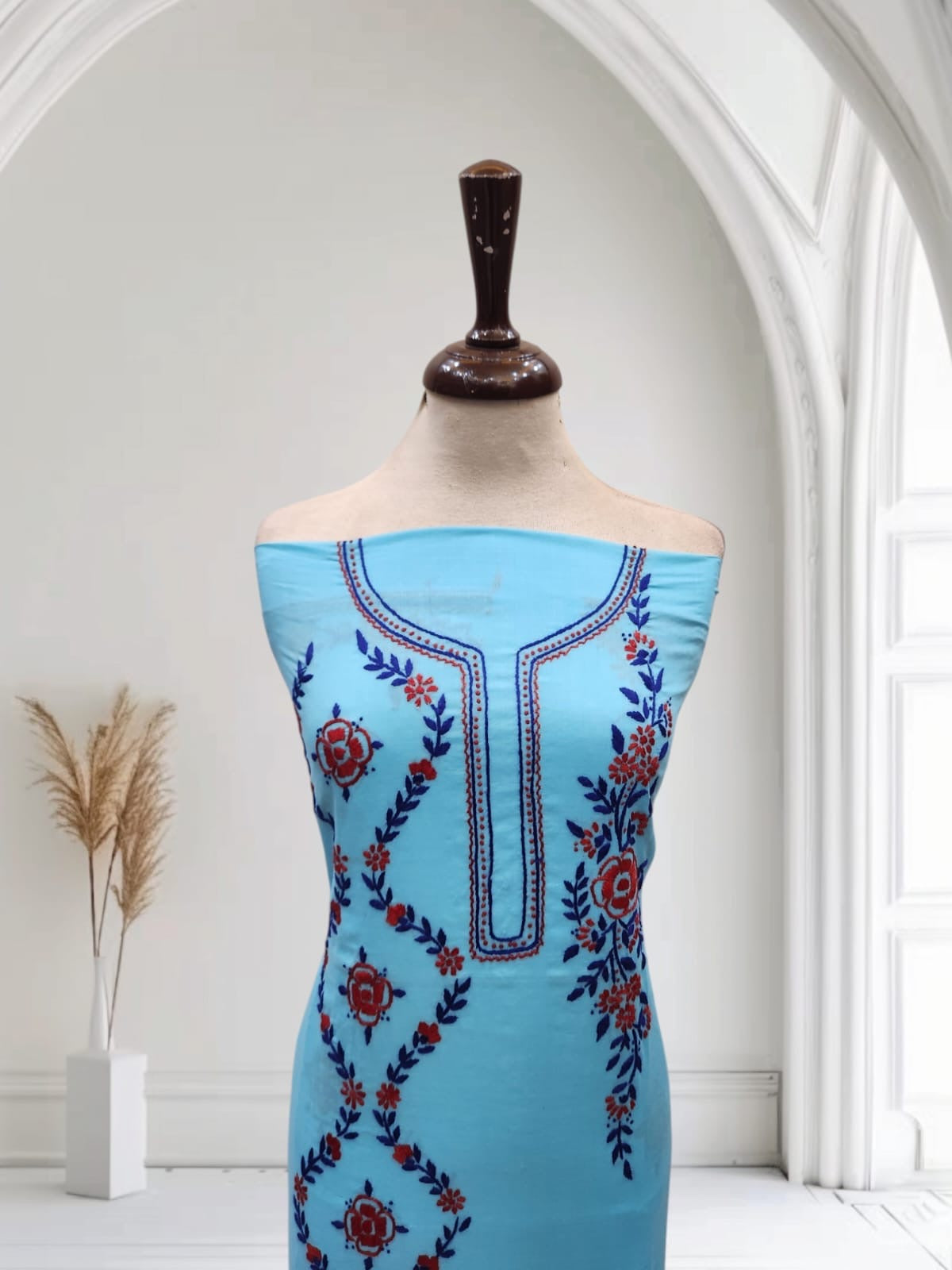 Lawn hand embroidered budget shirt