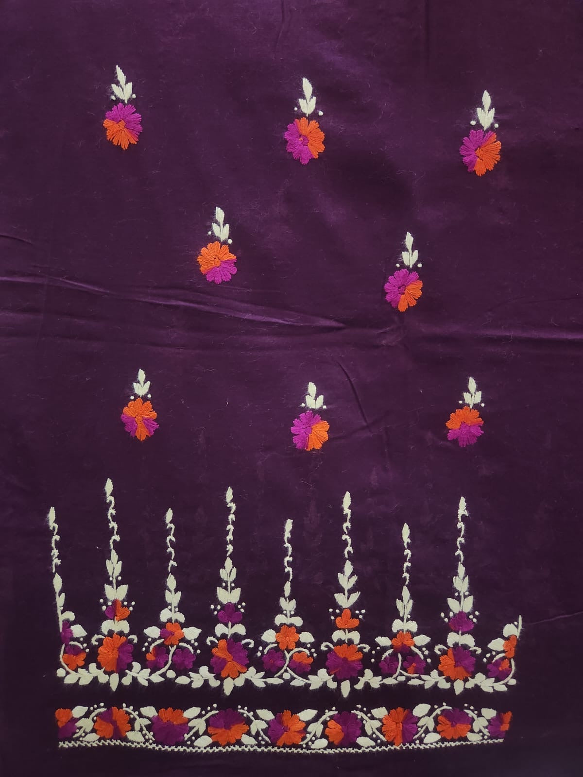 Sasti wali sale lawn Hand embroidered shirt