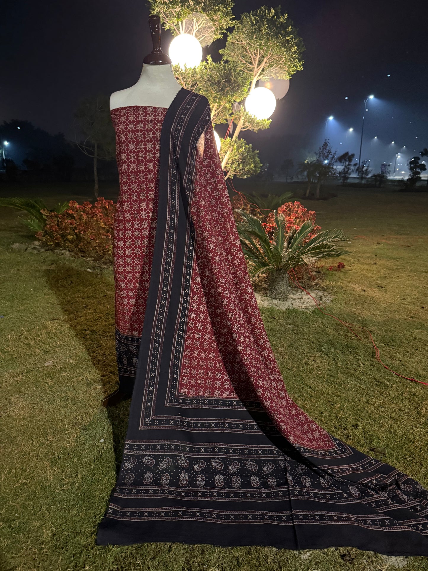 Lawn Natural dyed shirt and dupatta