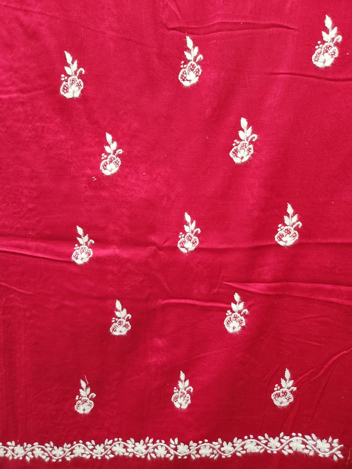 Most demanding Style lawn hand embroidered shirt