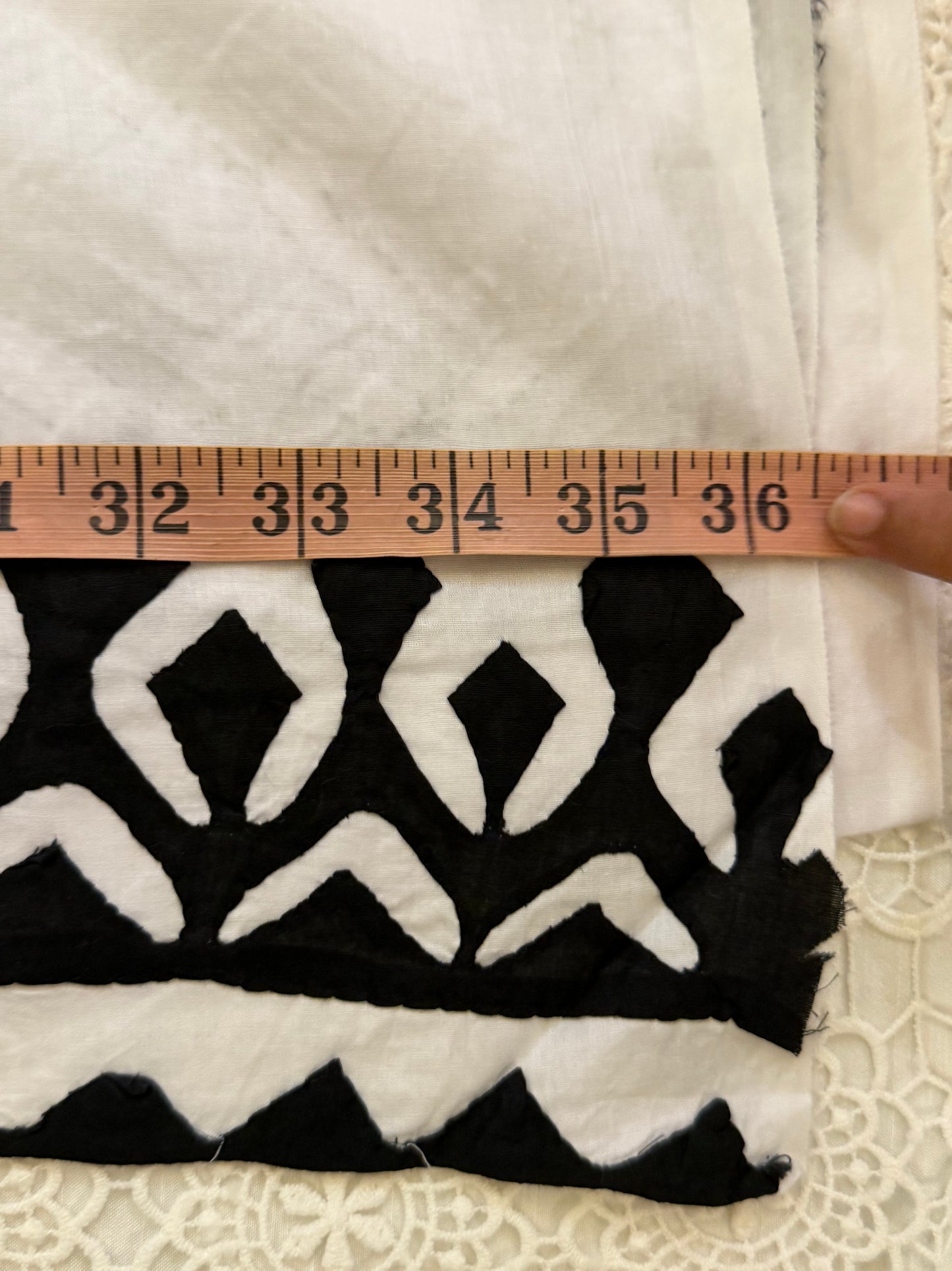 Applique Trouser handmade