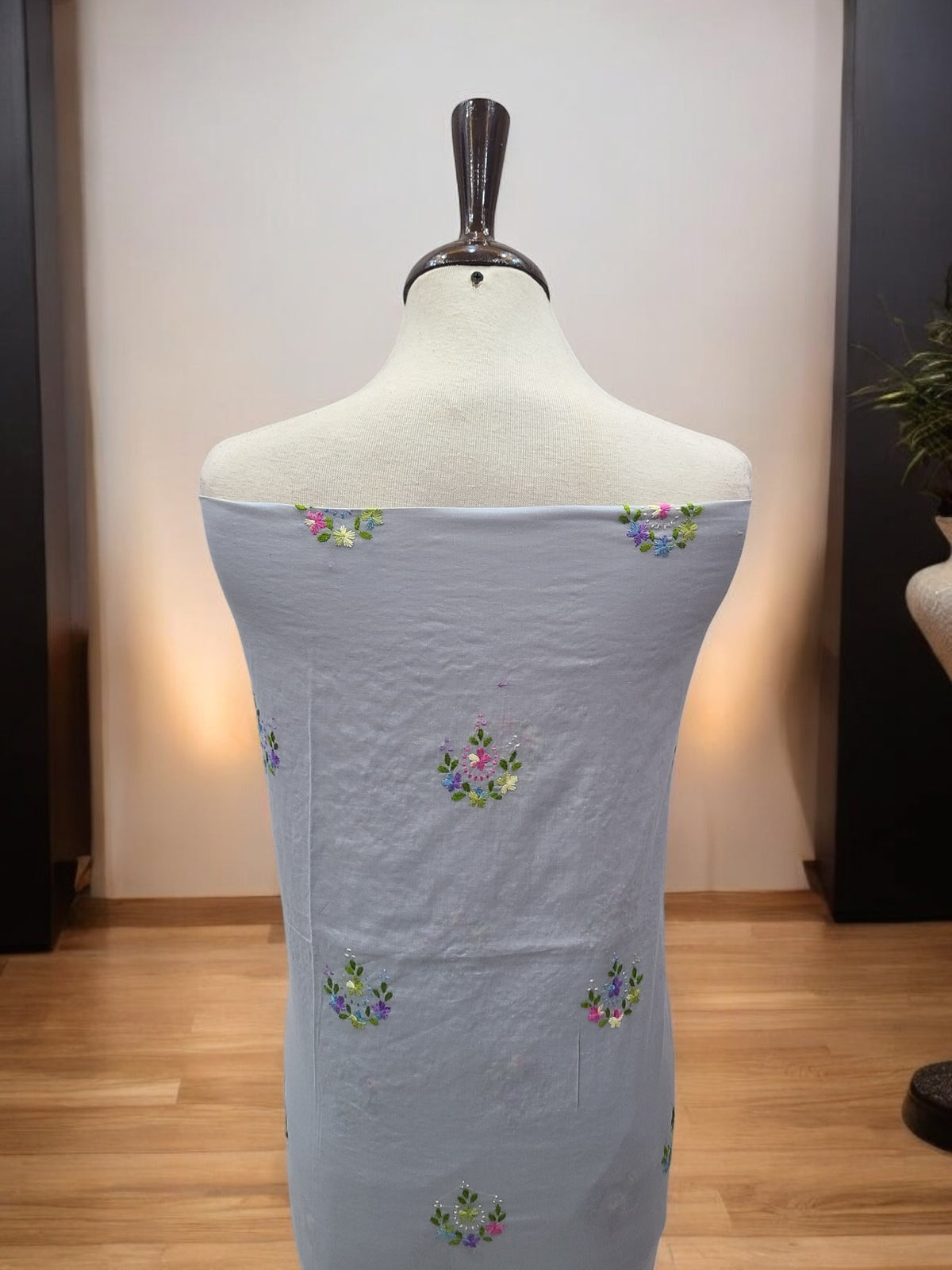 Worku Butic Rajanpuri Lawn Hand Embroidered Shirt – Hand Work Boutique