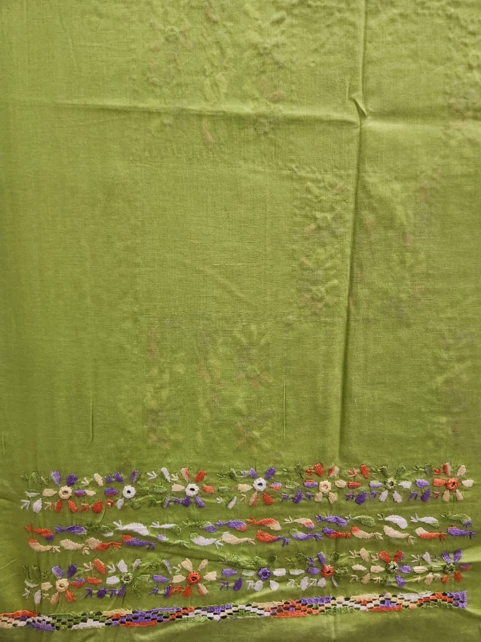 Tarkashi lawn hand embroidered shirt