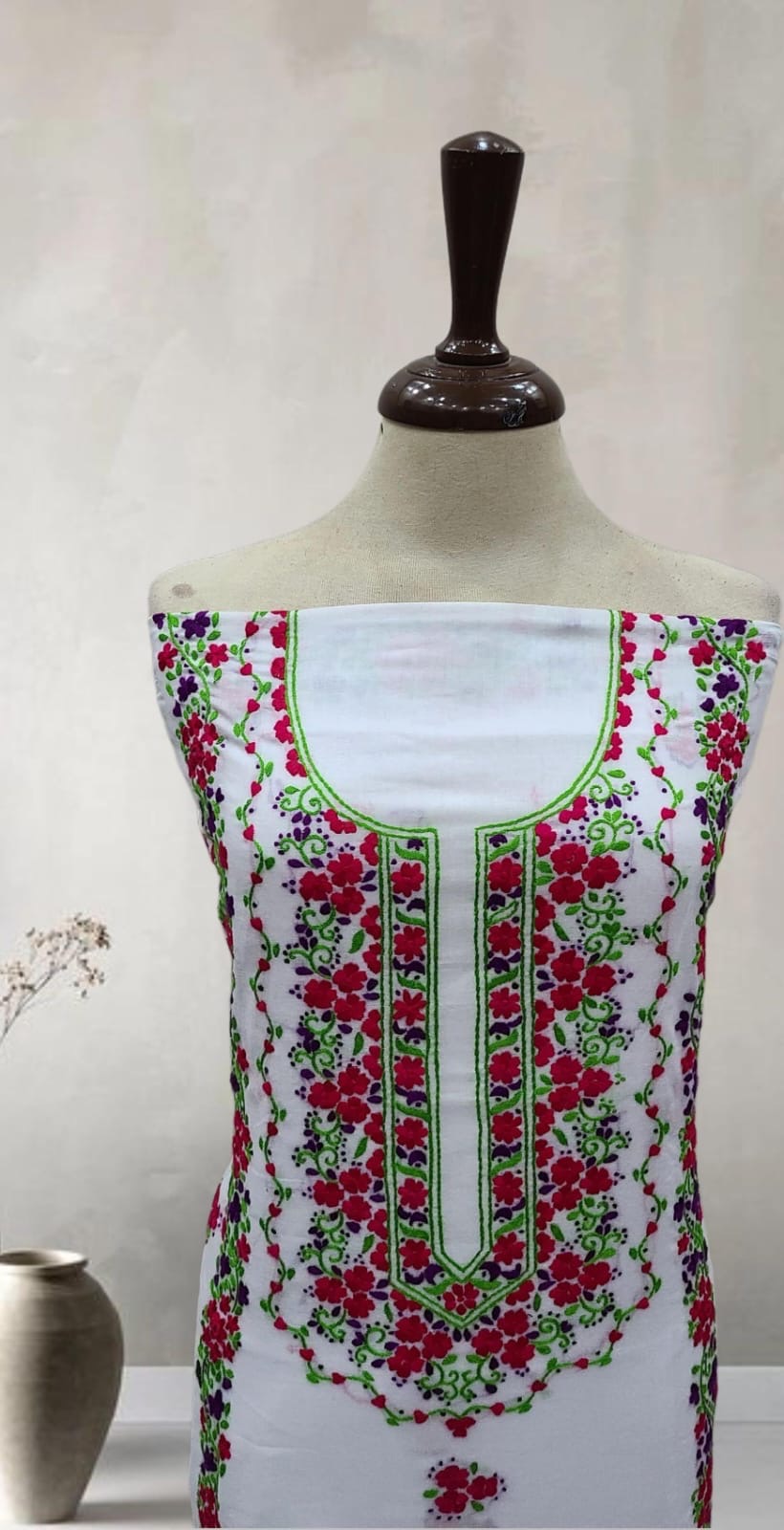 6 Patti Embroidered Lawn Shirt