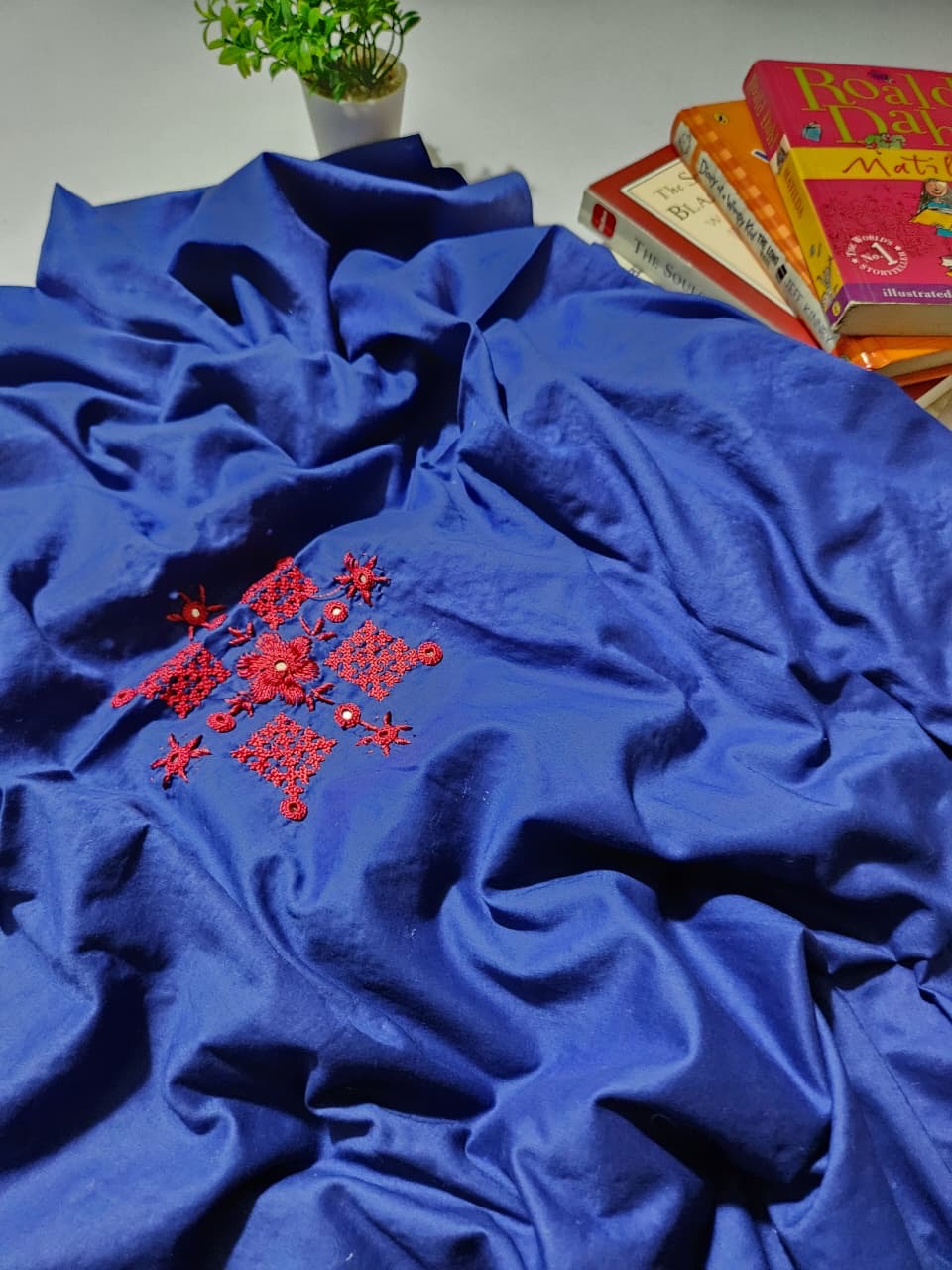 Lawn Sindhi hand embroidered Shirt