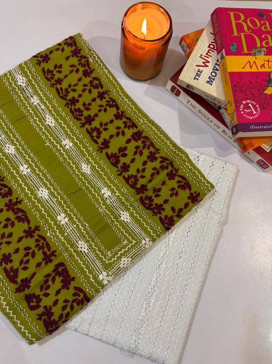 Set of Tarkashi shirt with trouser