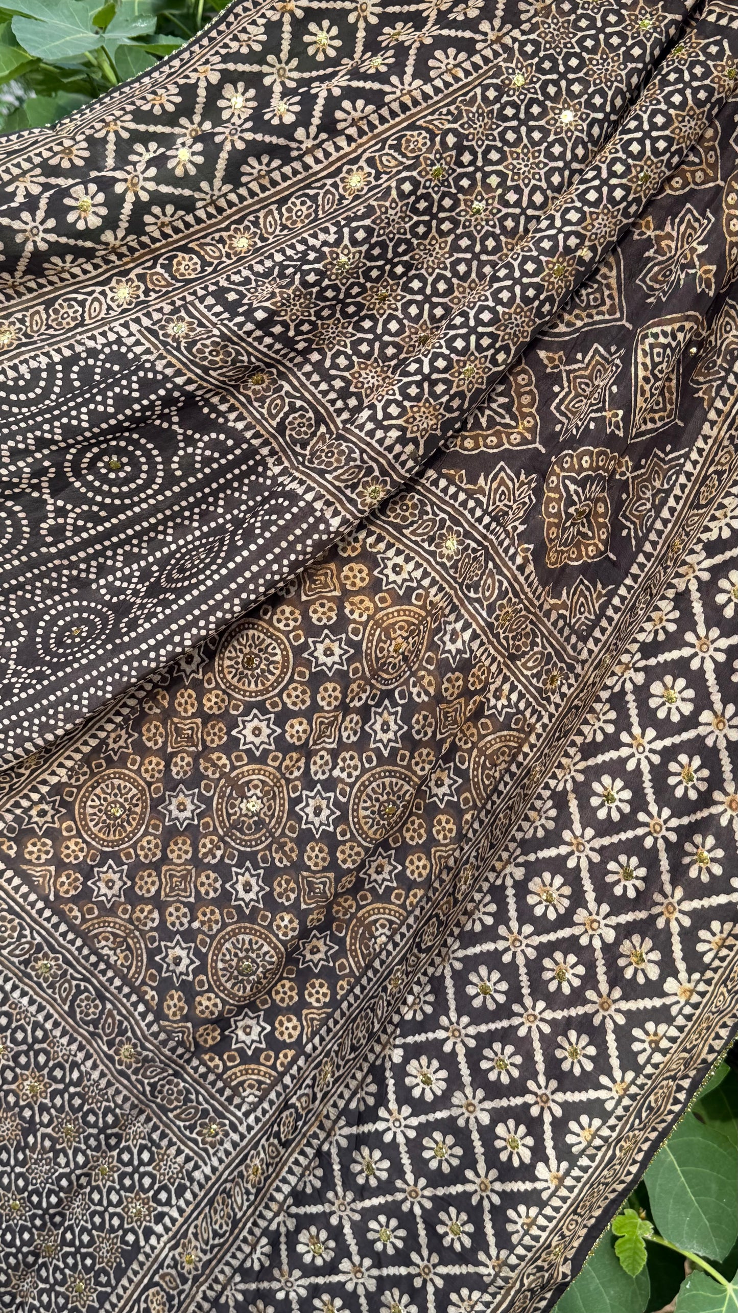 Medium silk dupatta with Mukesh advance payment