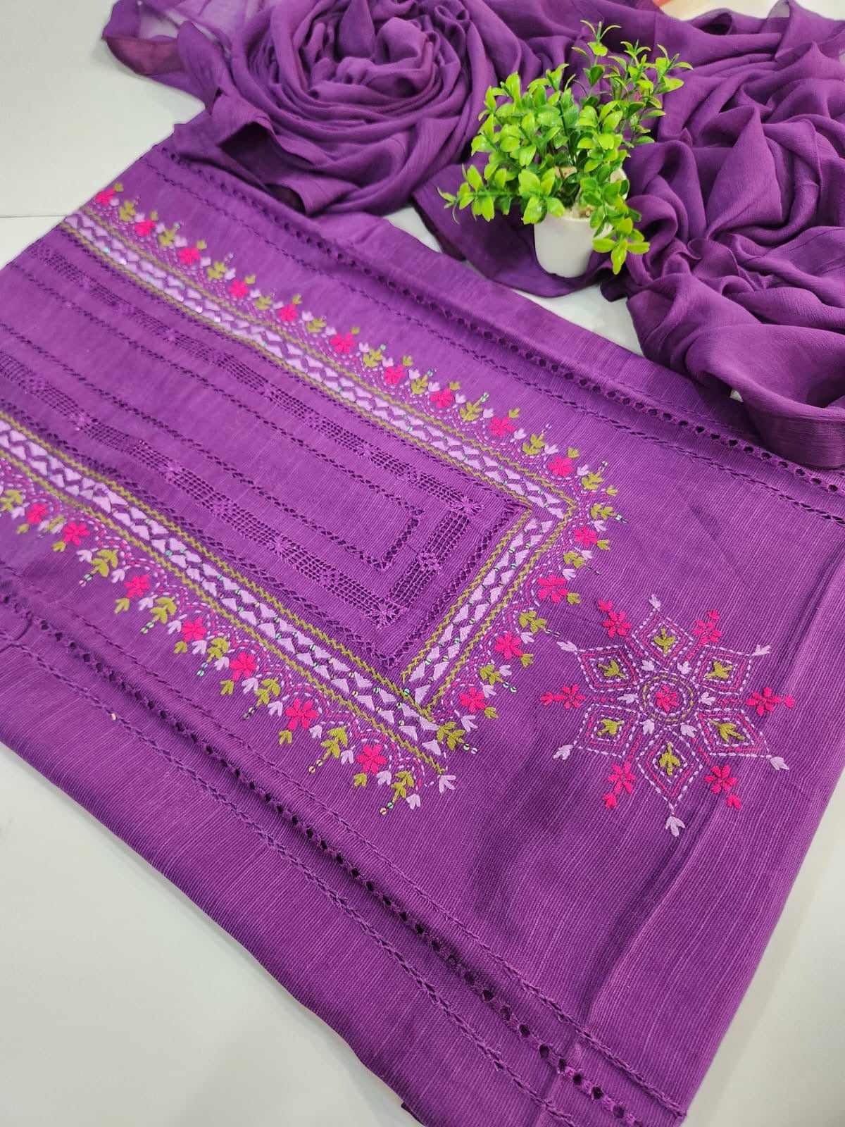 Premium Raw silk 3pc (advance payment)